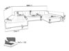 Corner sofa Comfivo 155 (Poso 05)