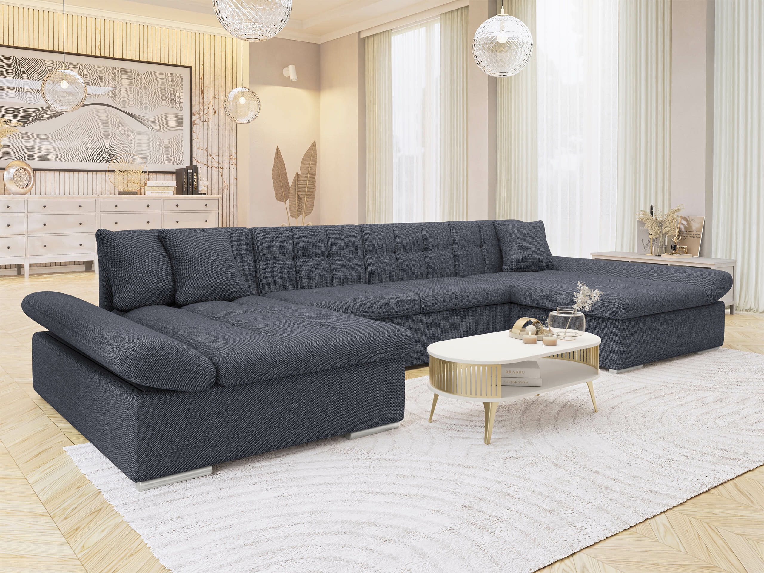 Corner sofa Comfivo Ficus (Boss 12)