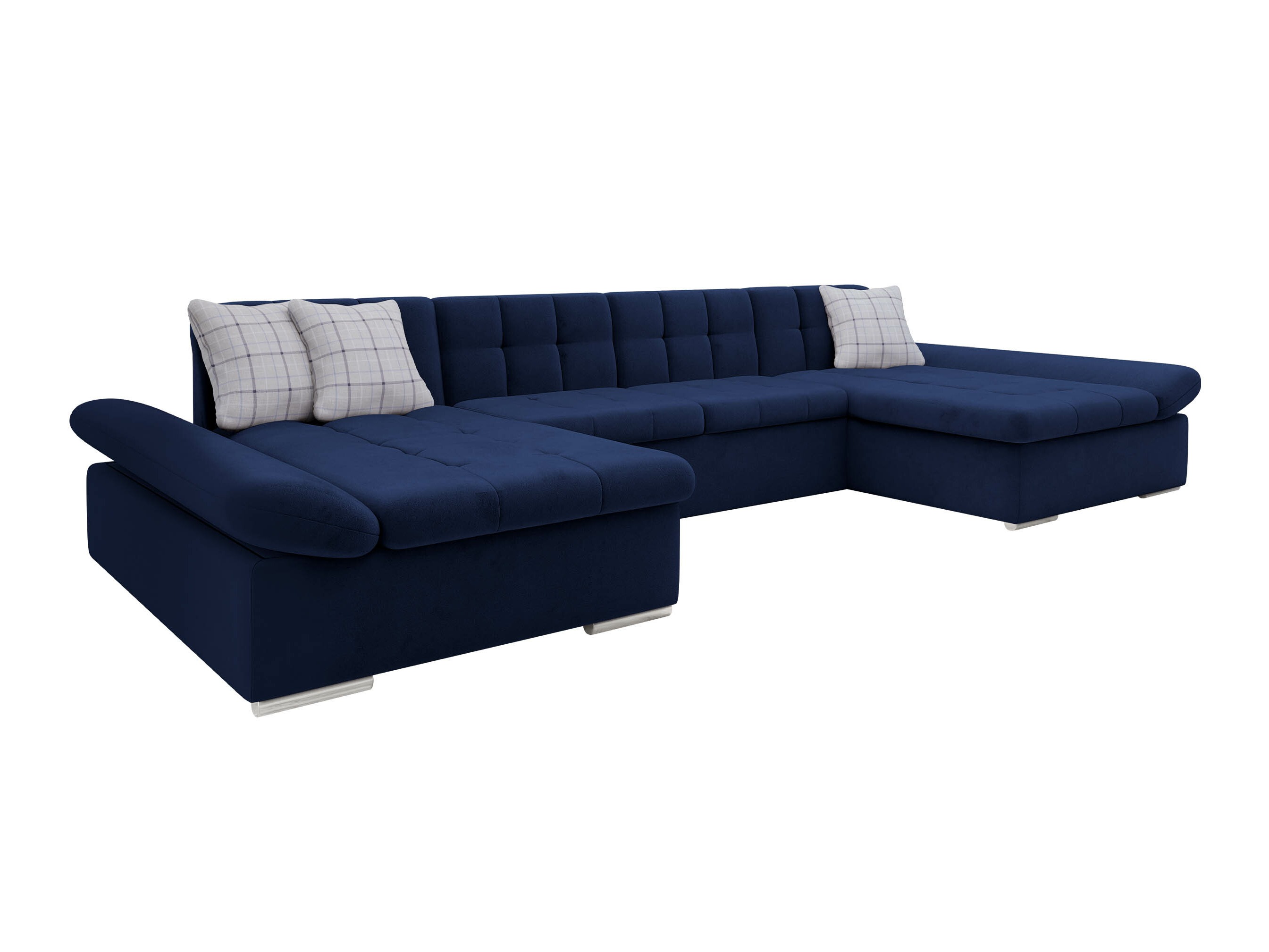 Corner sofa Comfivo Ficus (Magic Velvet 2216 + Senegal 818)
