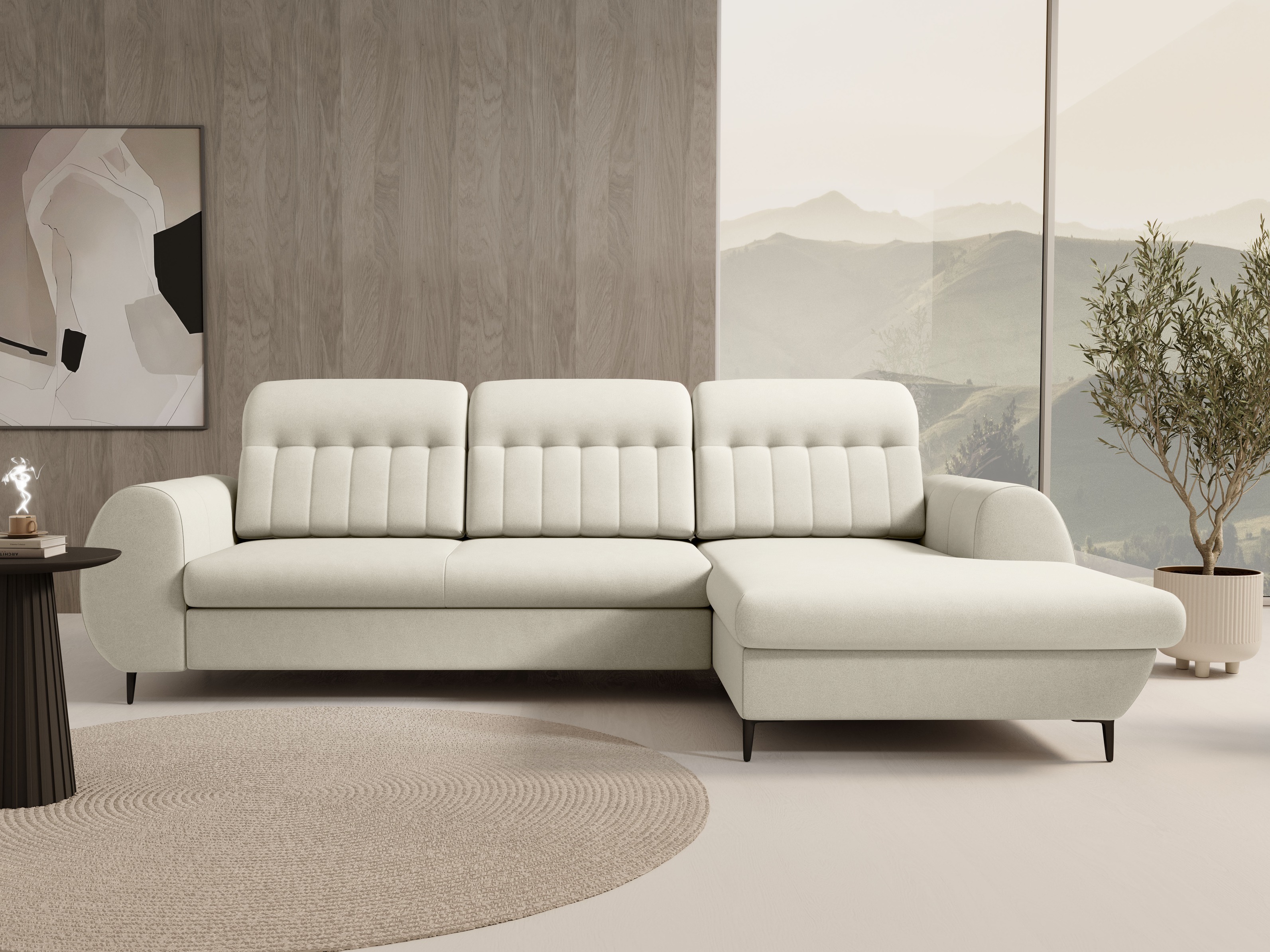 Corner sofa Kingston 195 (Castel 03)