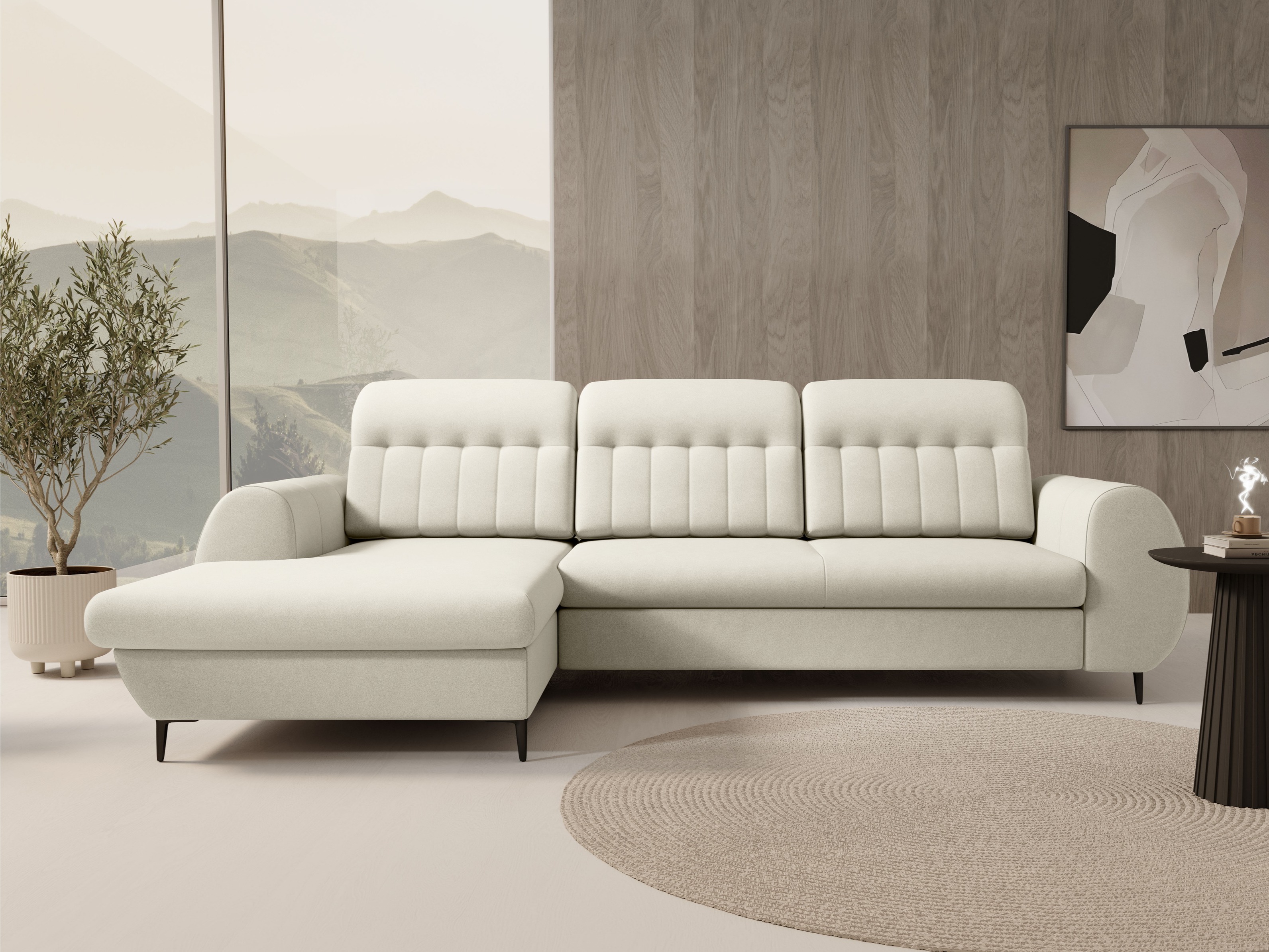 Corner sofa Kingston 195 (Castel 03)