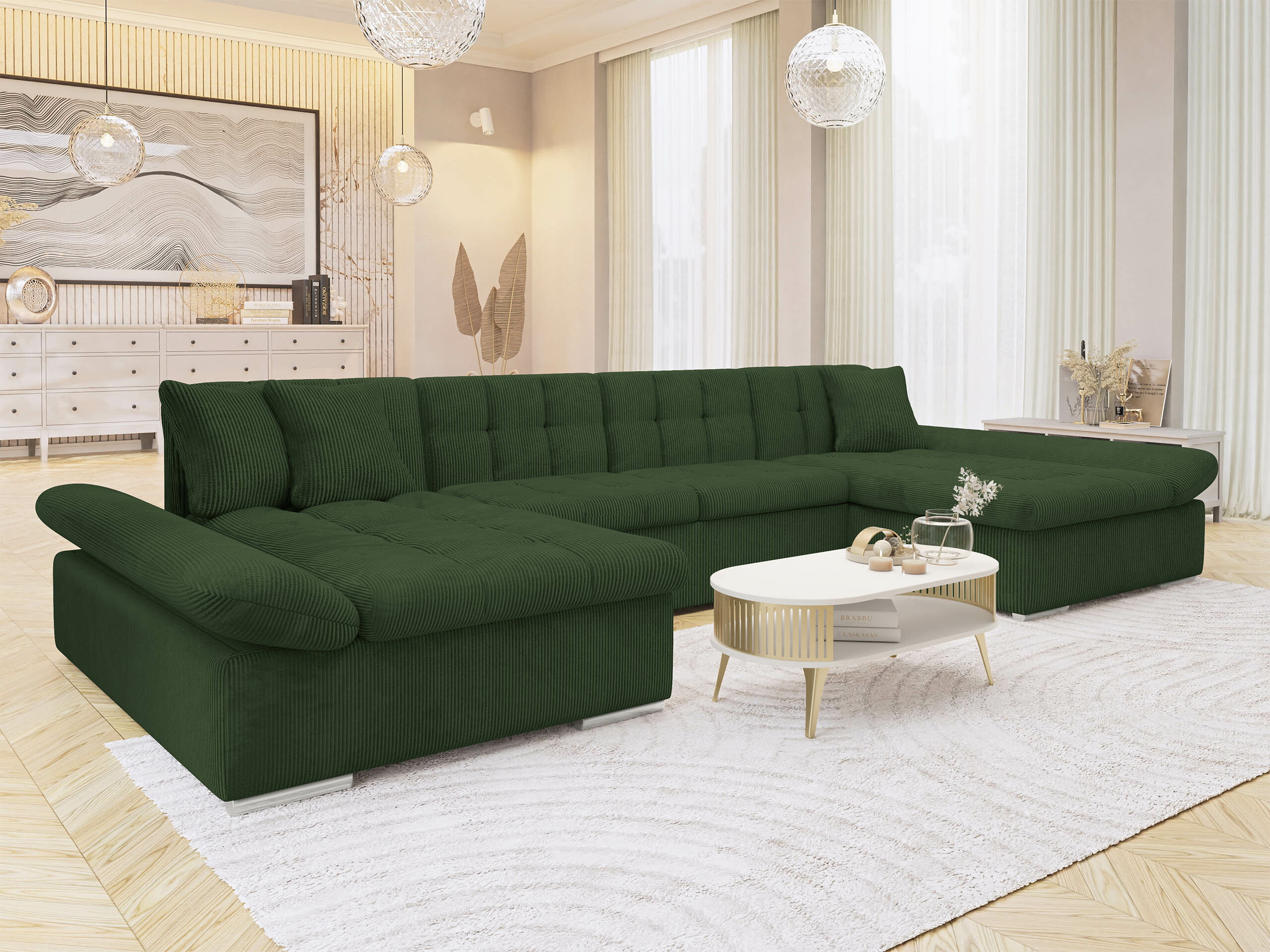 Corner sofa Comfivo Ficus (Poso 14)
