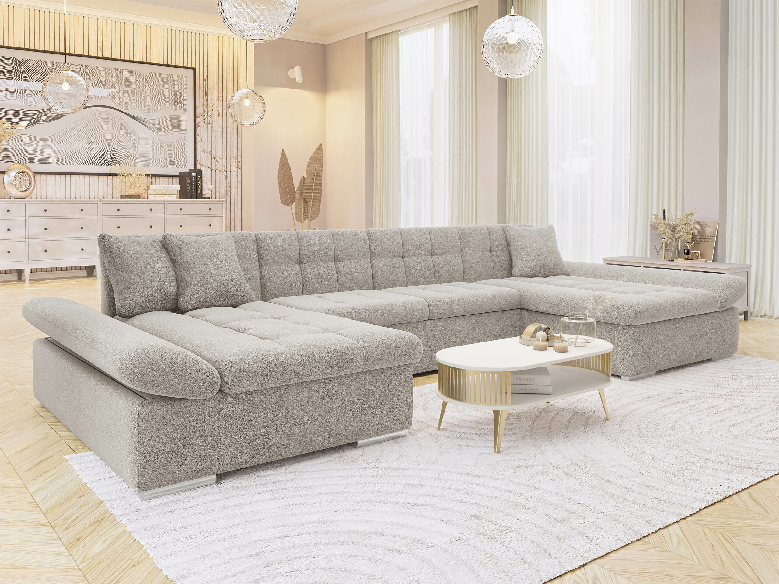 Corner sofa Comfivo Ficus (Velo 622)