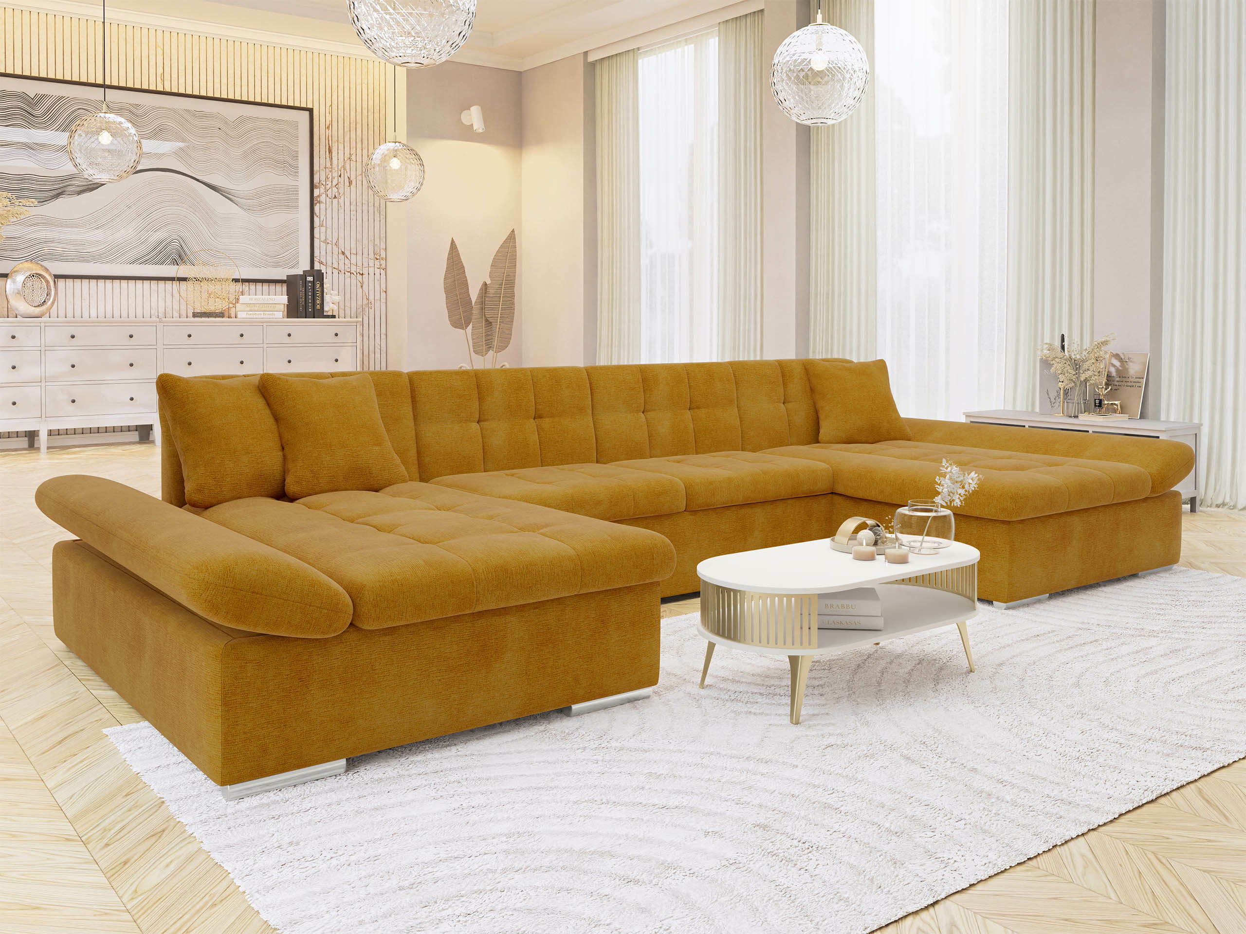 Corner sofa Comfivo Ficus (Wave 05)