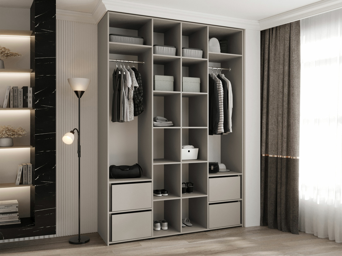 Wardrobe Hartford 554 (White)
