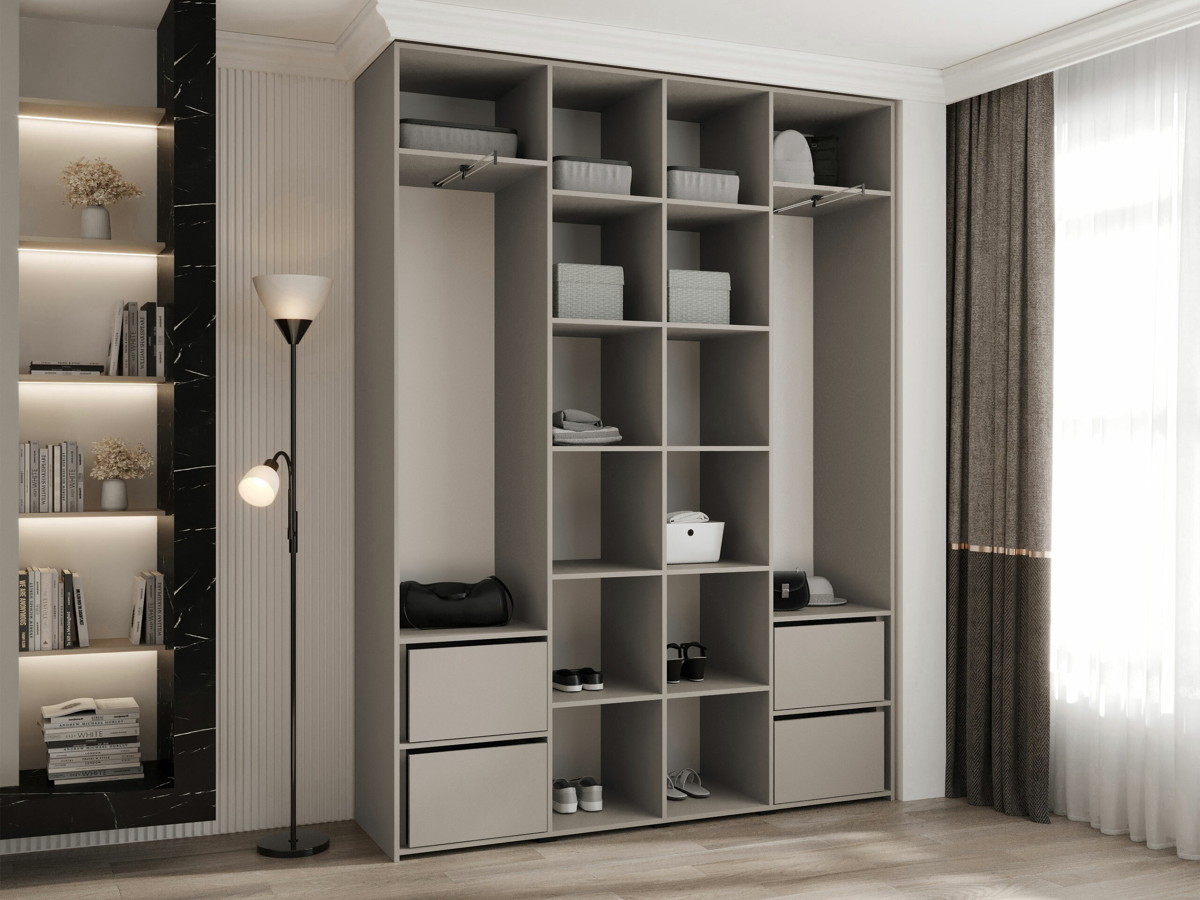 Wardrobe Hartford 554 (White)