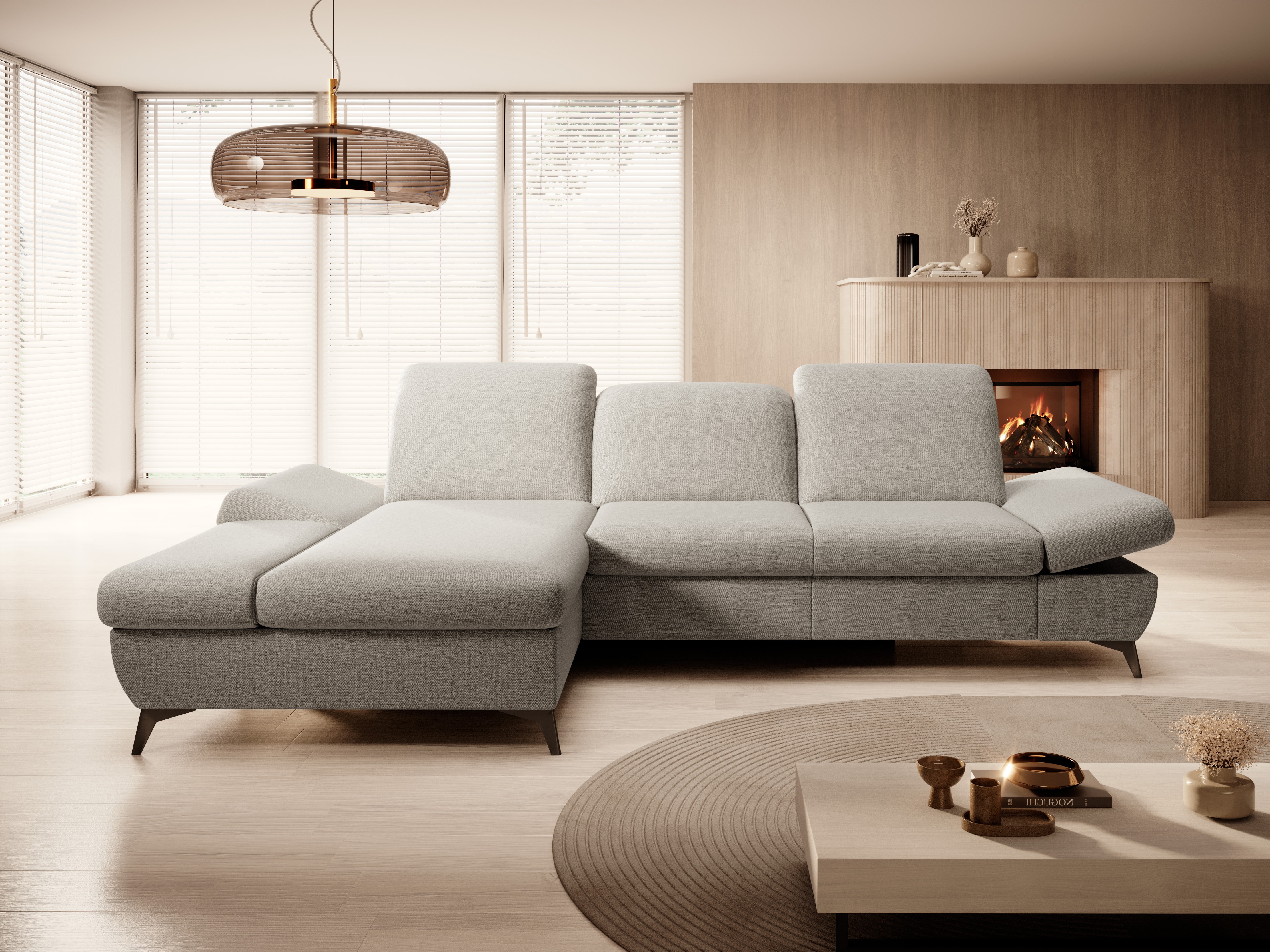 Corner sofa Kingston 190 (Matana 17)