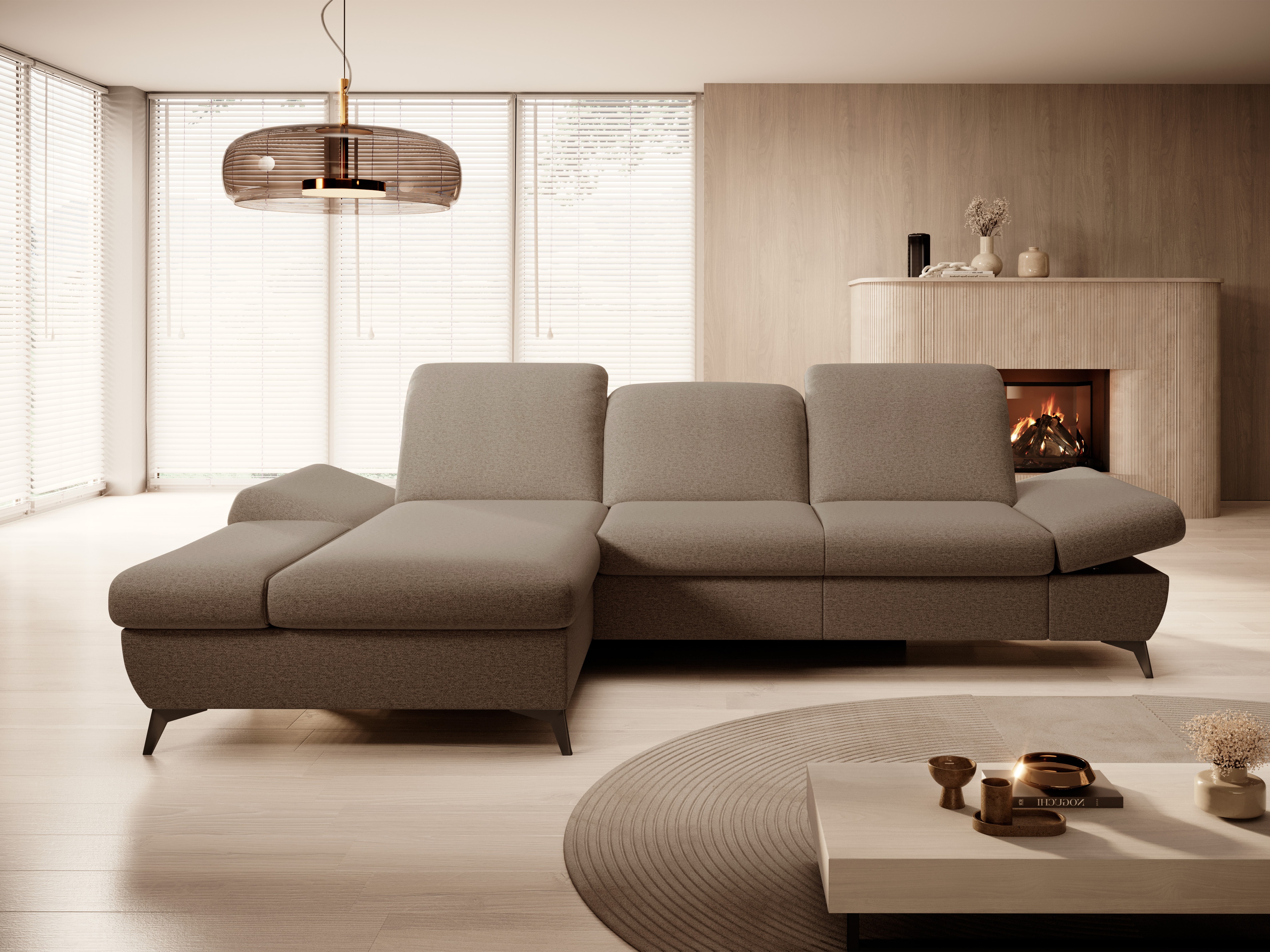 Corner sofa Kingston 190 (Matana 19)