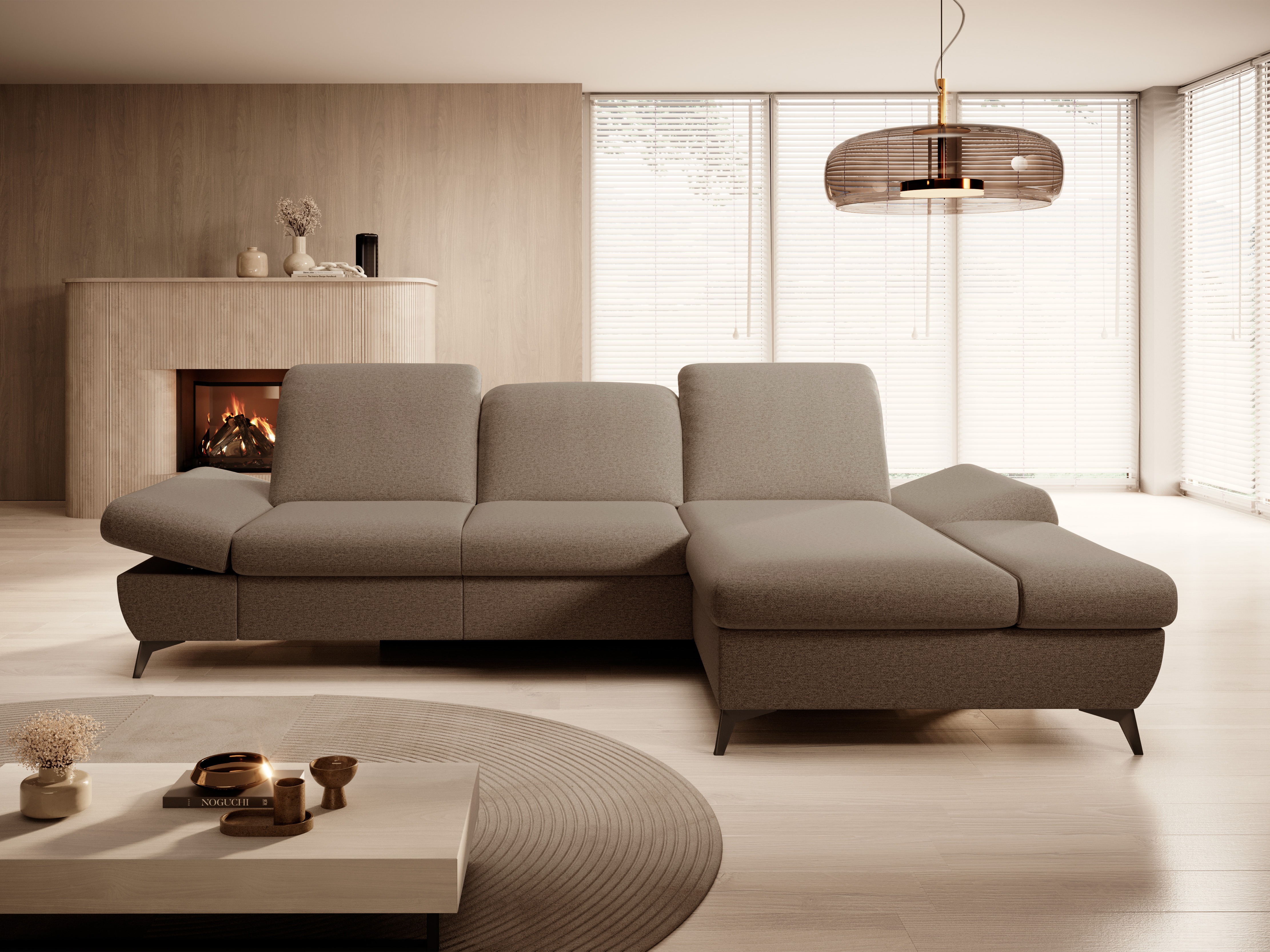 Corner sofa Kingston 190 (Matana 19)