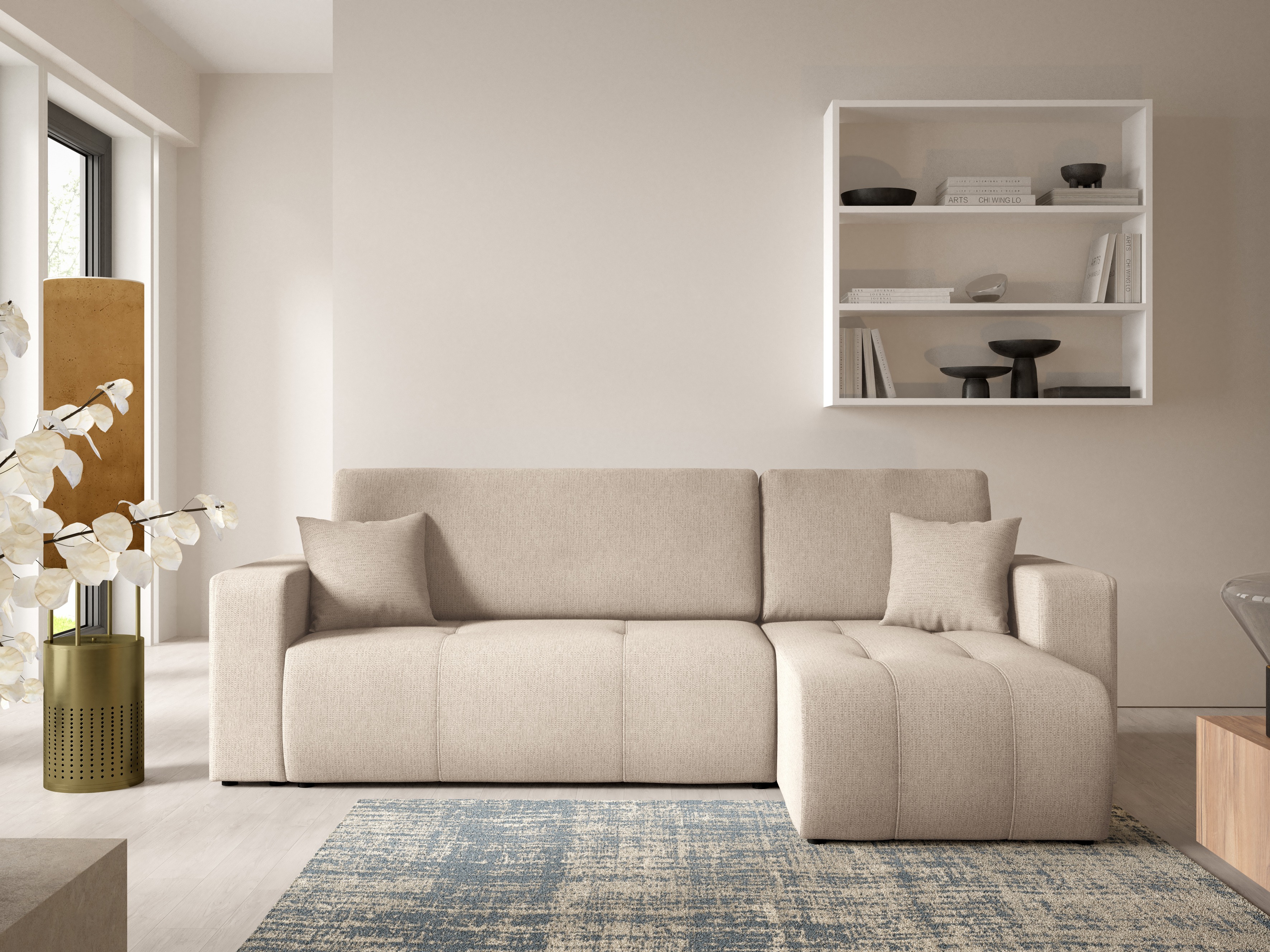 Corner sofa Franklin 186 (Aragon 03)