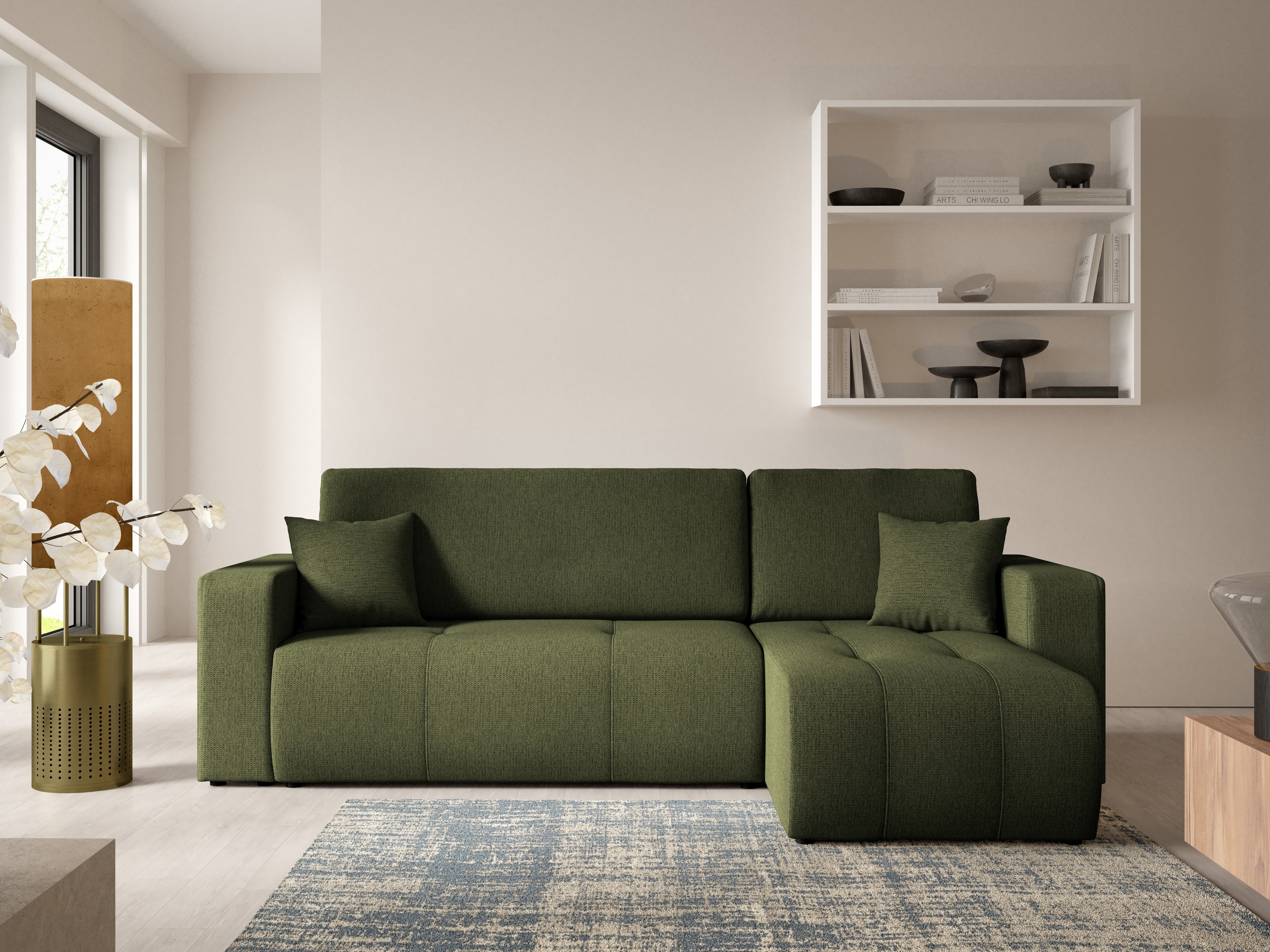 Corner sofa Franklin 186 (Aragon 39)