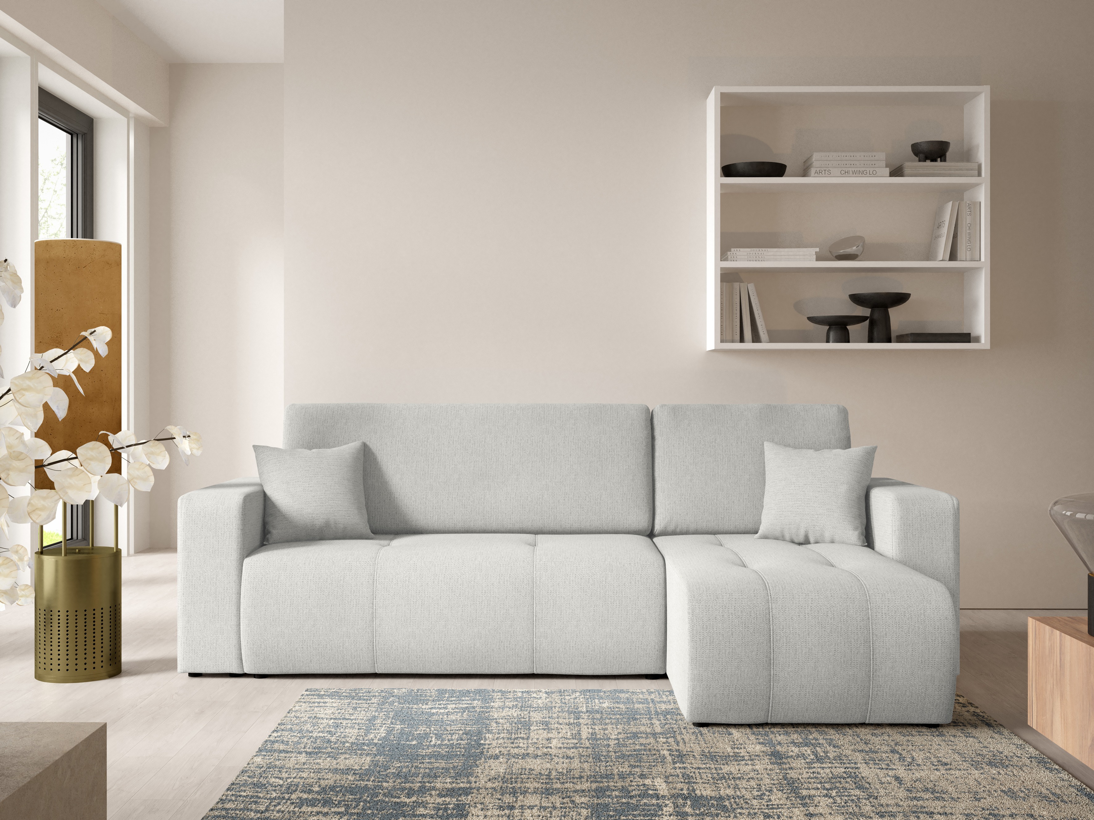 Corner sofa Franklin 186 (Aragon 80)