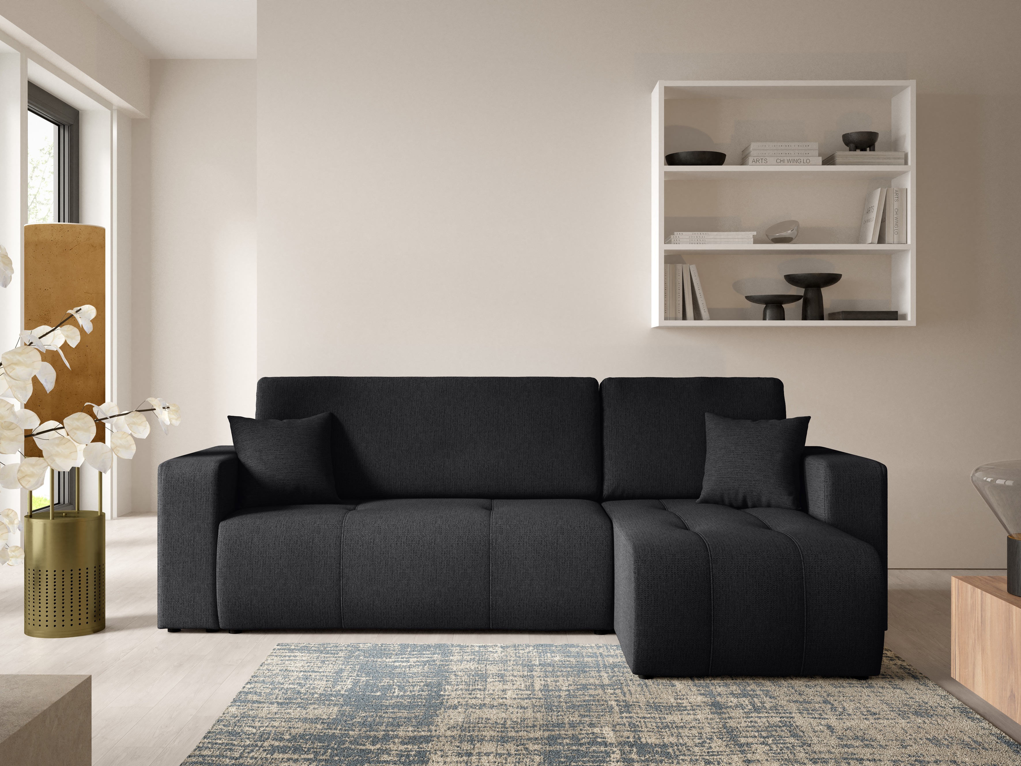 Corner sofa Franklin 186 (Aragon 99)