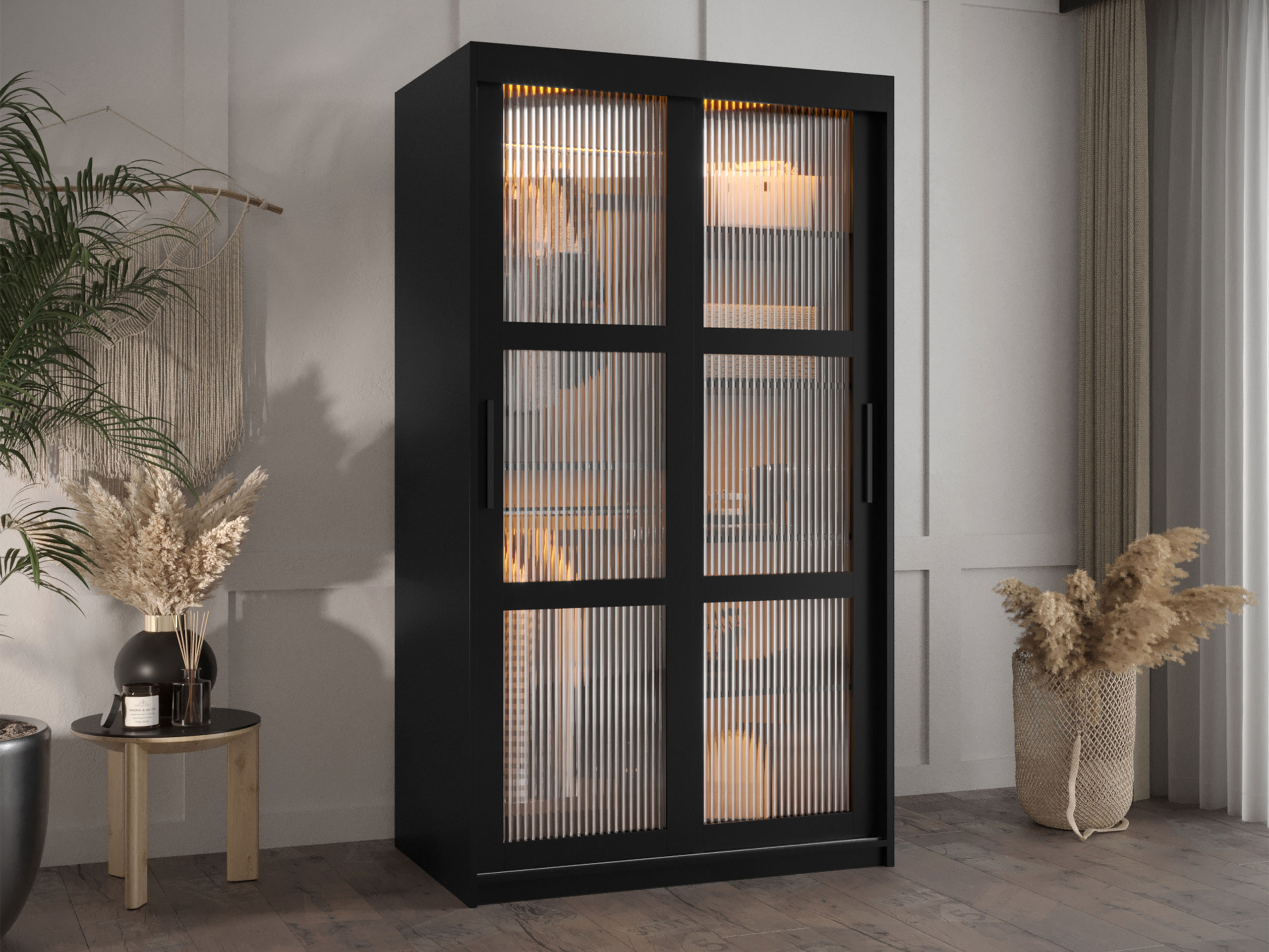 Wardrobe Hartford 575 (Black)