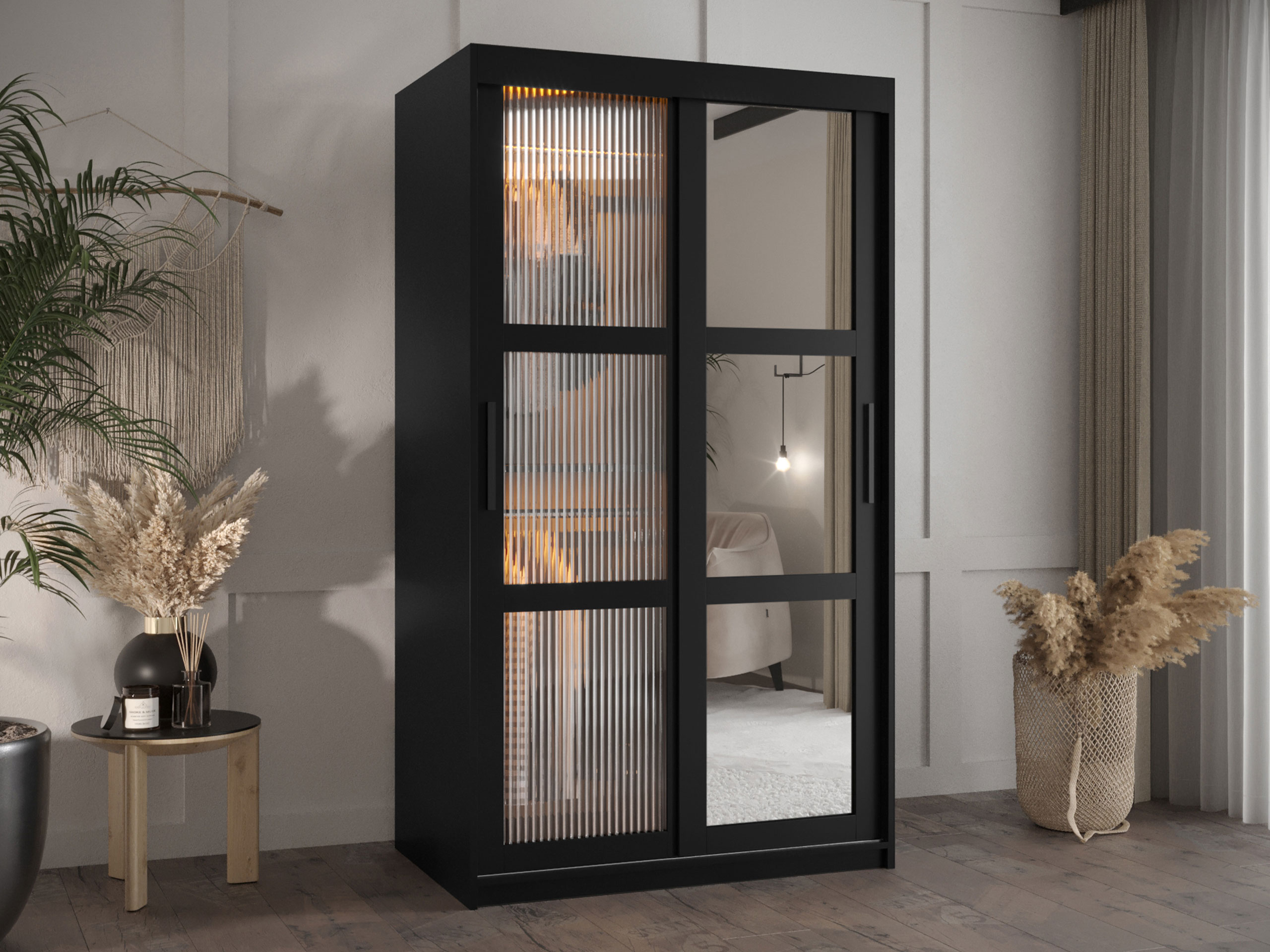 Wardrobe Hartford 576 (Black)