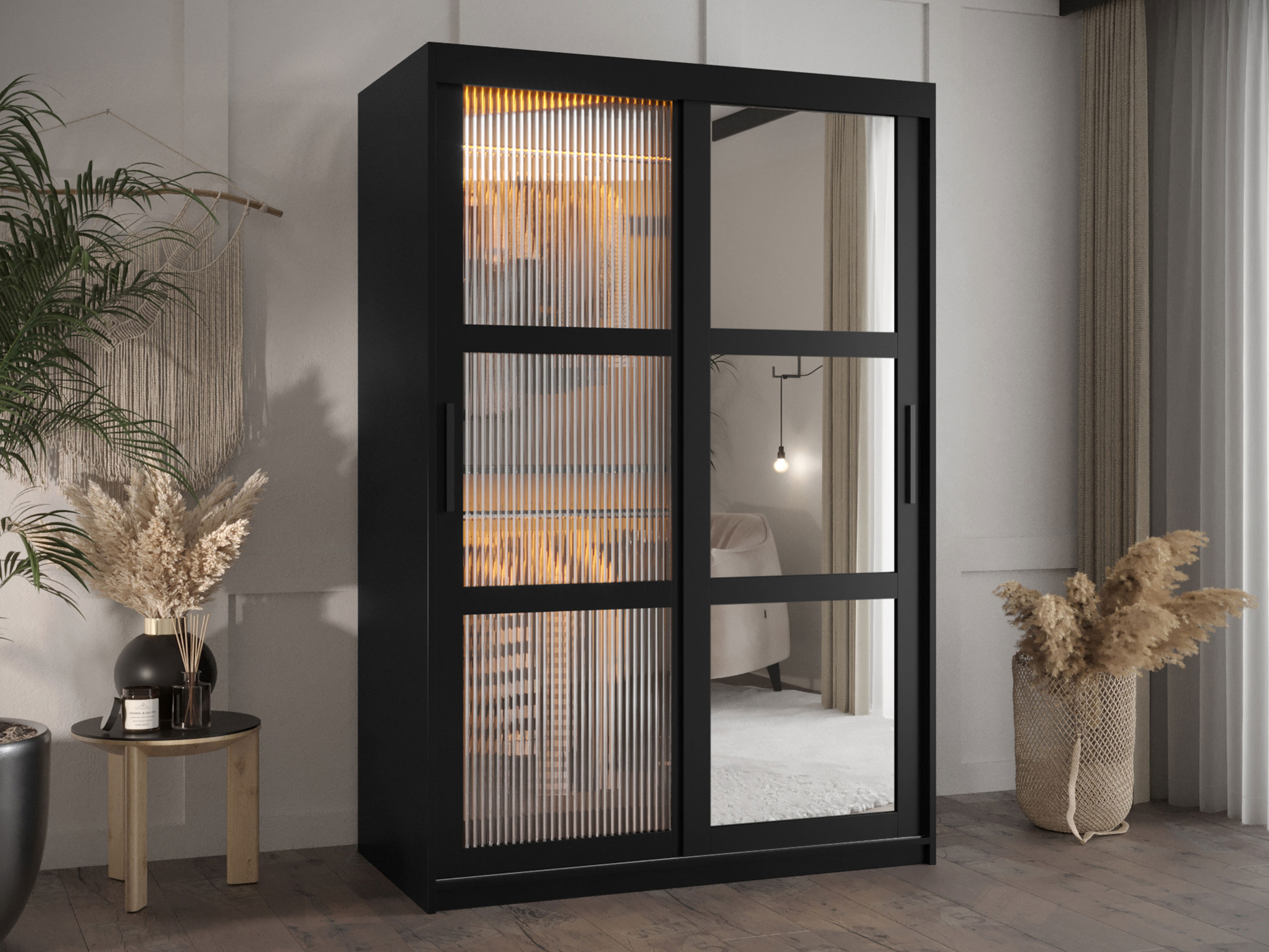 Wardrobe Hartford 576 (Black)