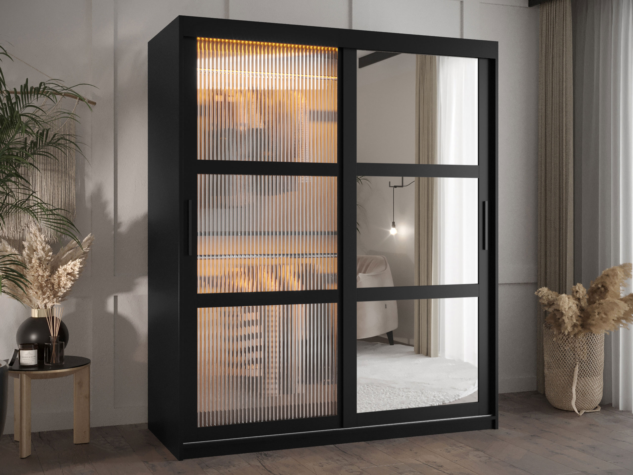 Wardrobe Hartford 576 (Black)