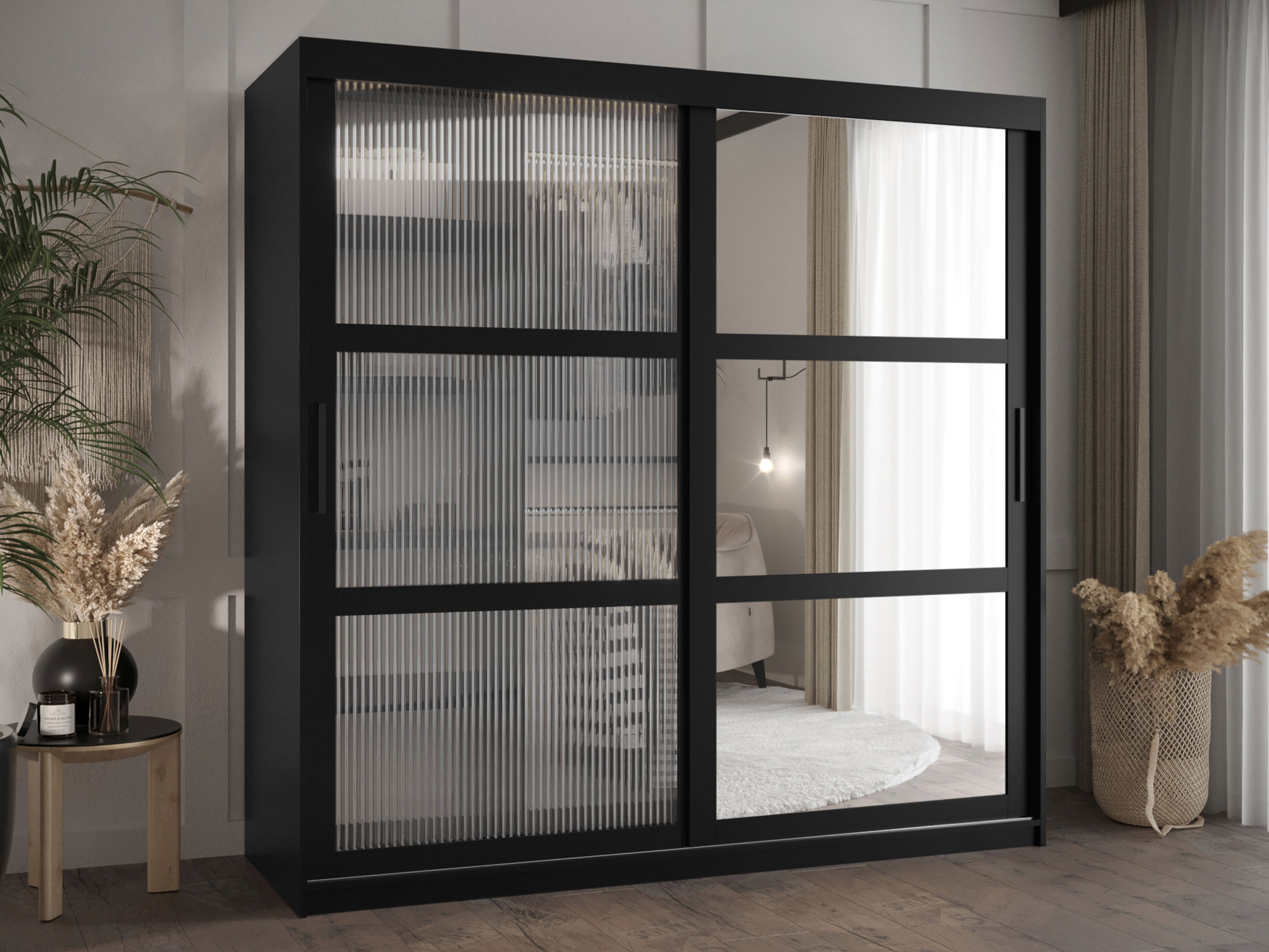 Wardrobe Hartford 576 (Black)