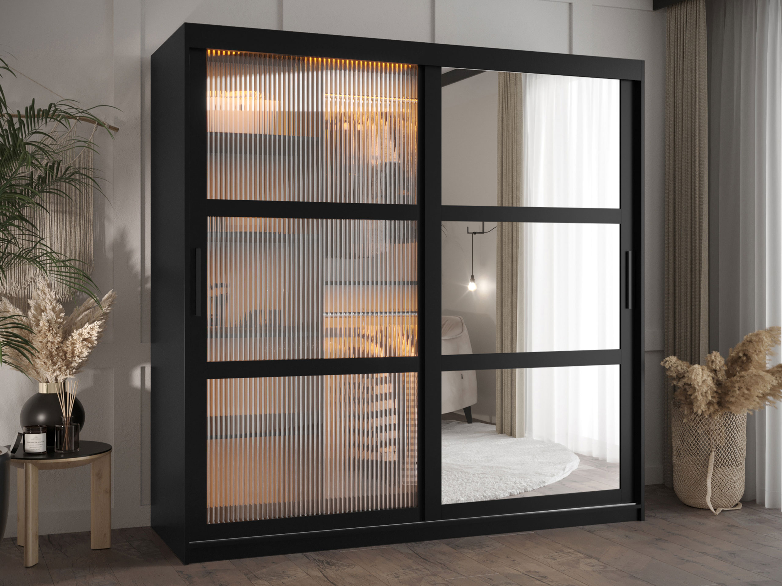 Wardrobe Hartford 576 (Black)