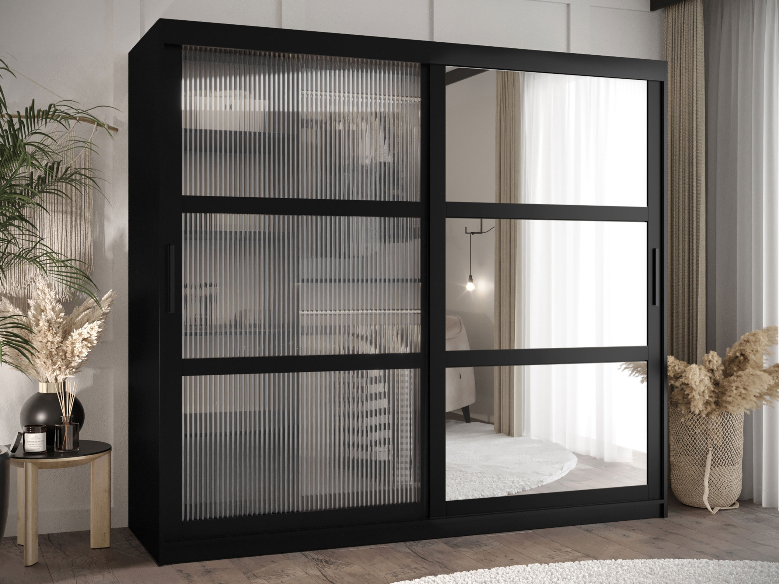 Wardrobe Hartford 576 (Black)