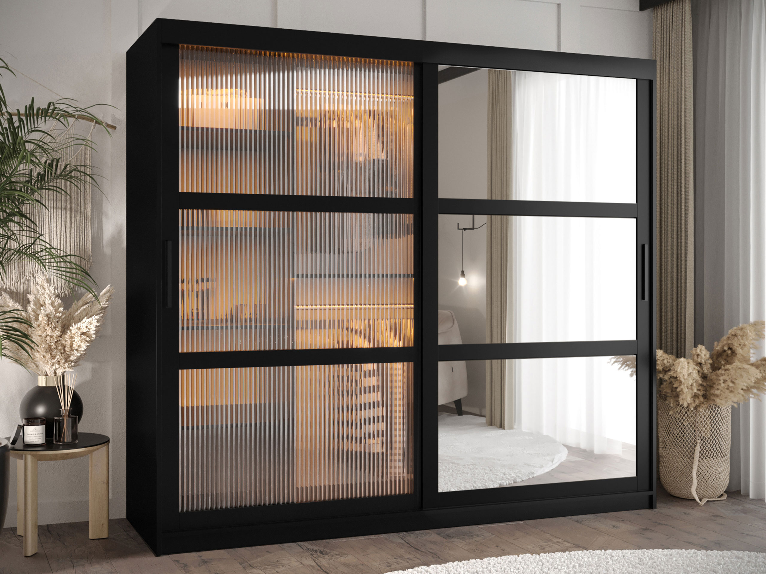 Wardrobe Hartford 576 (Black)