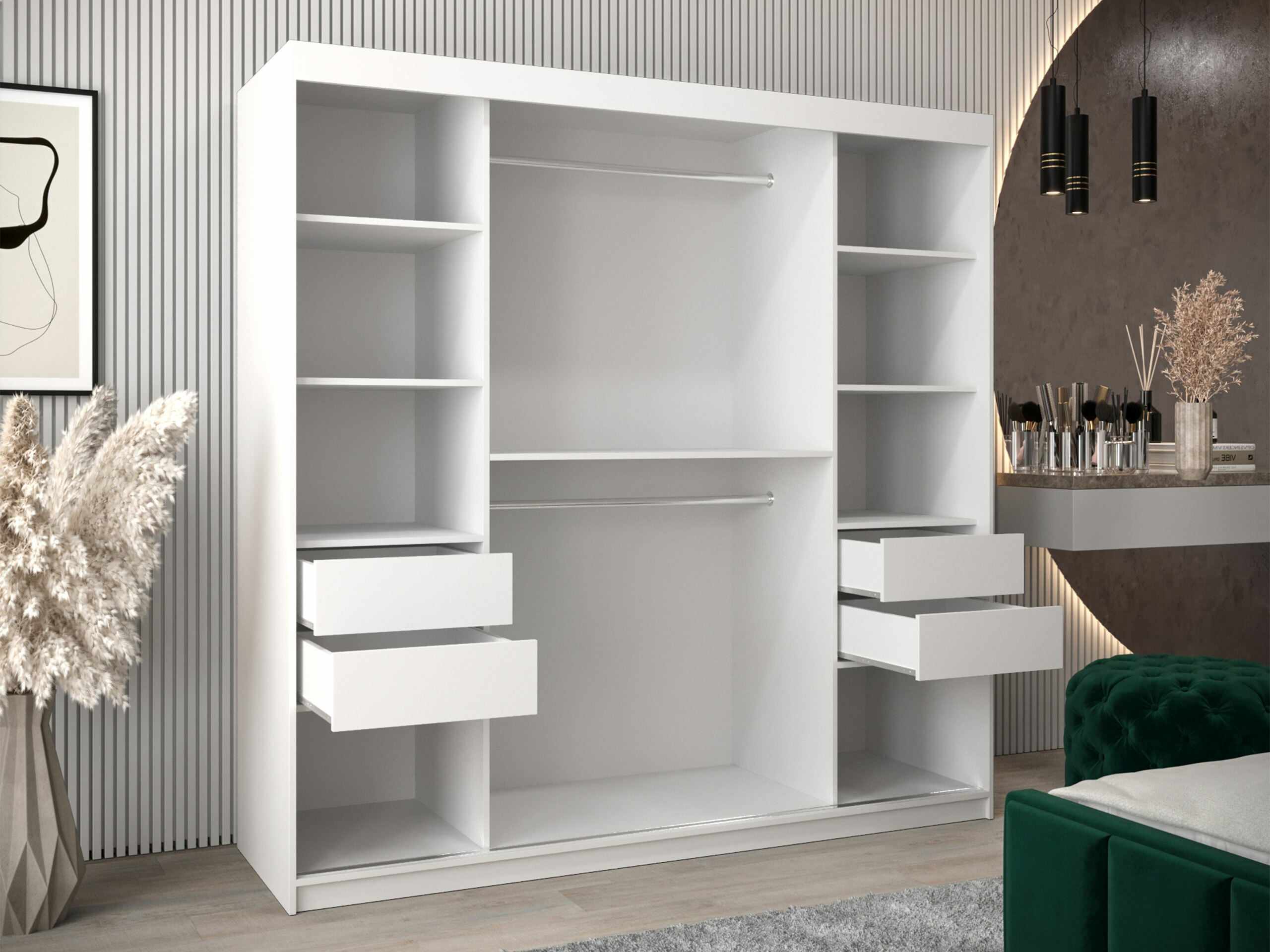 Wardrobe Hartford 576 (White)