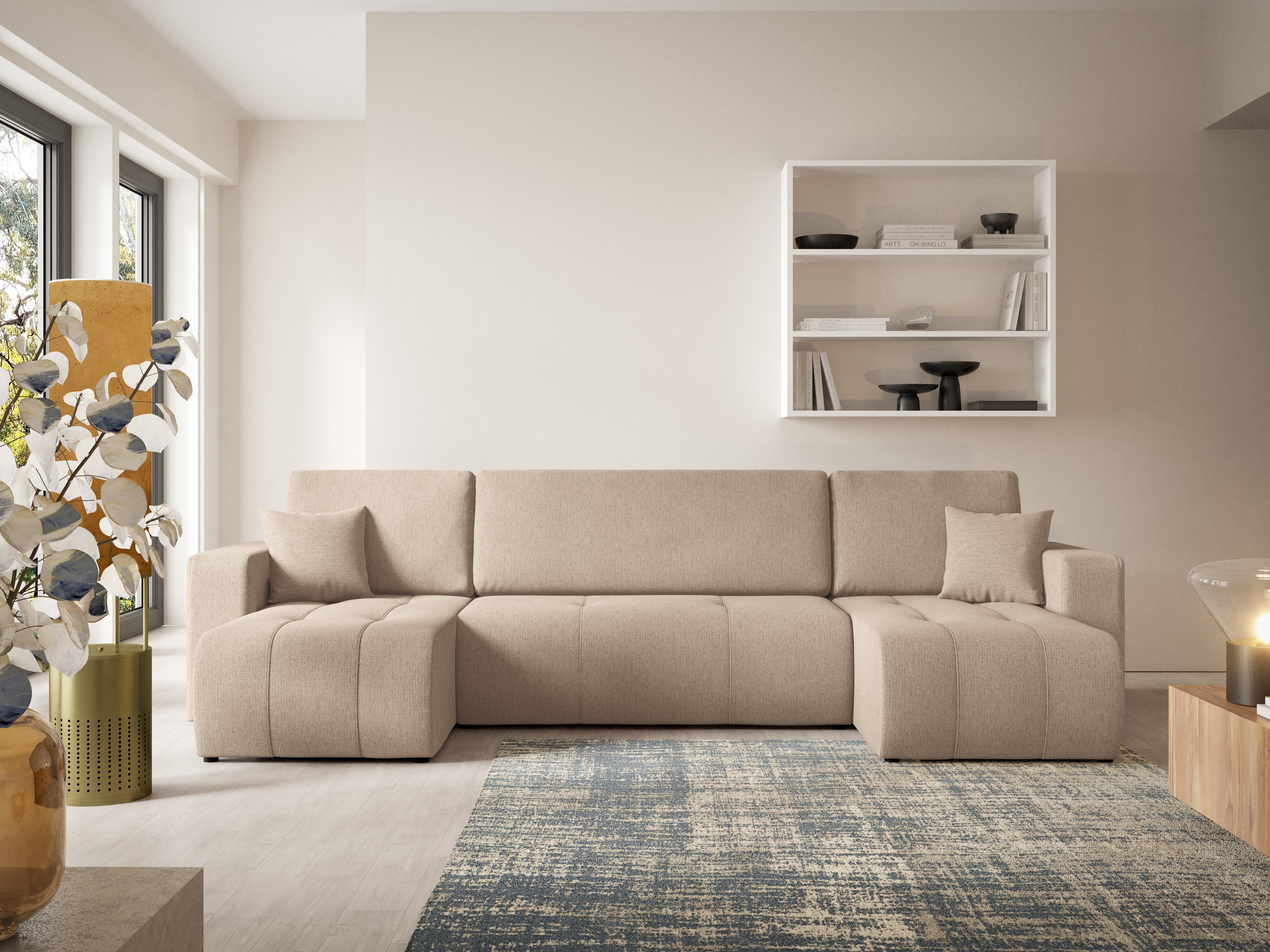 Corner sofa Franklin 187 (Aragon 03)