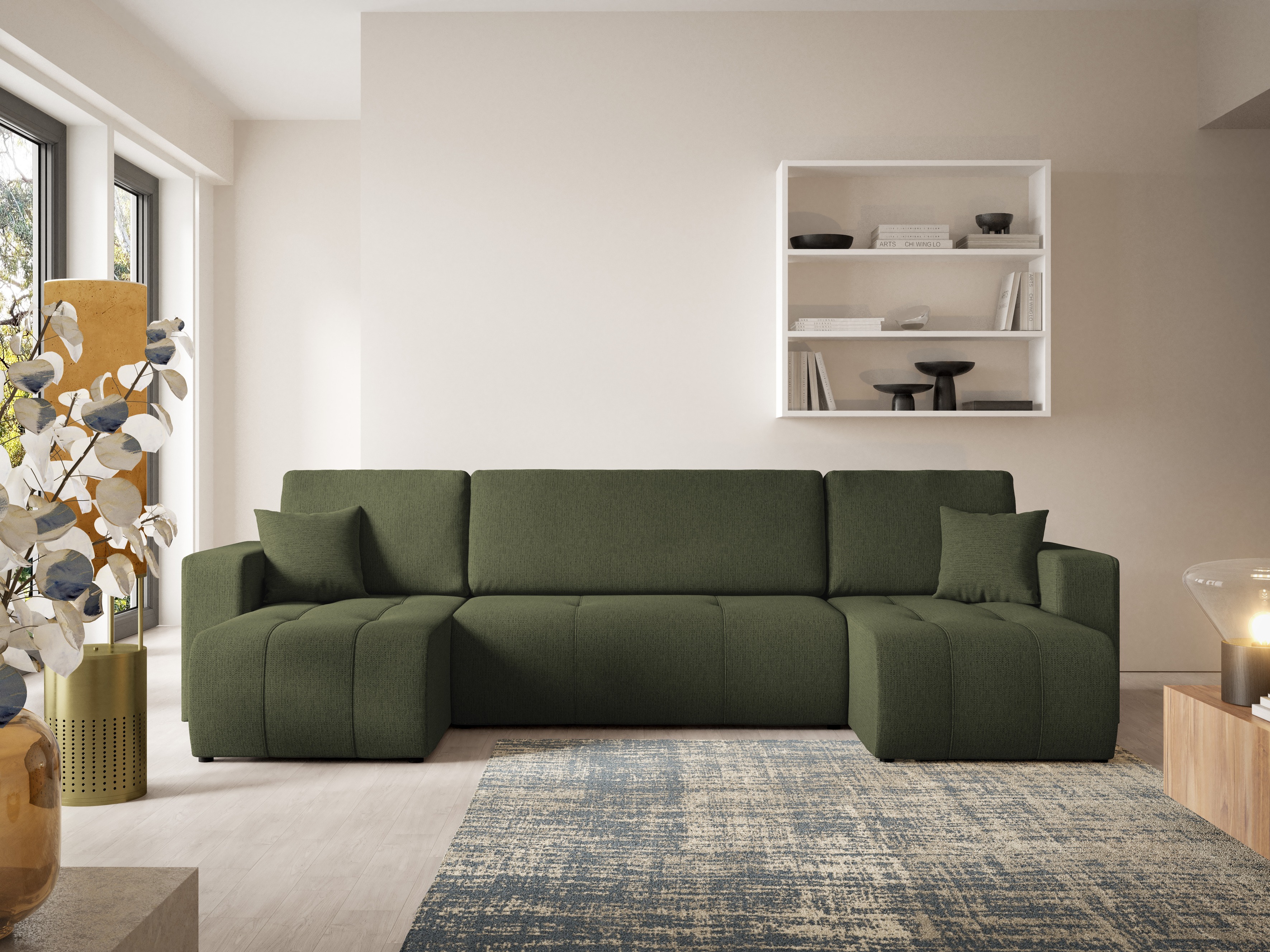 Corner sofa Franklin 187 (Aragon 39)