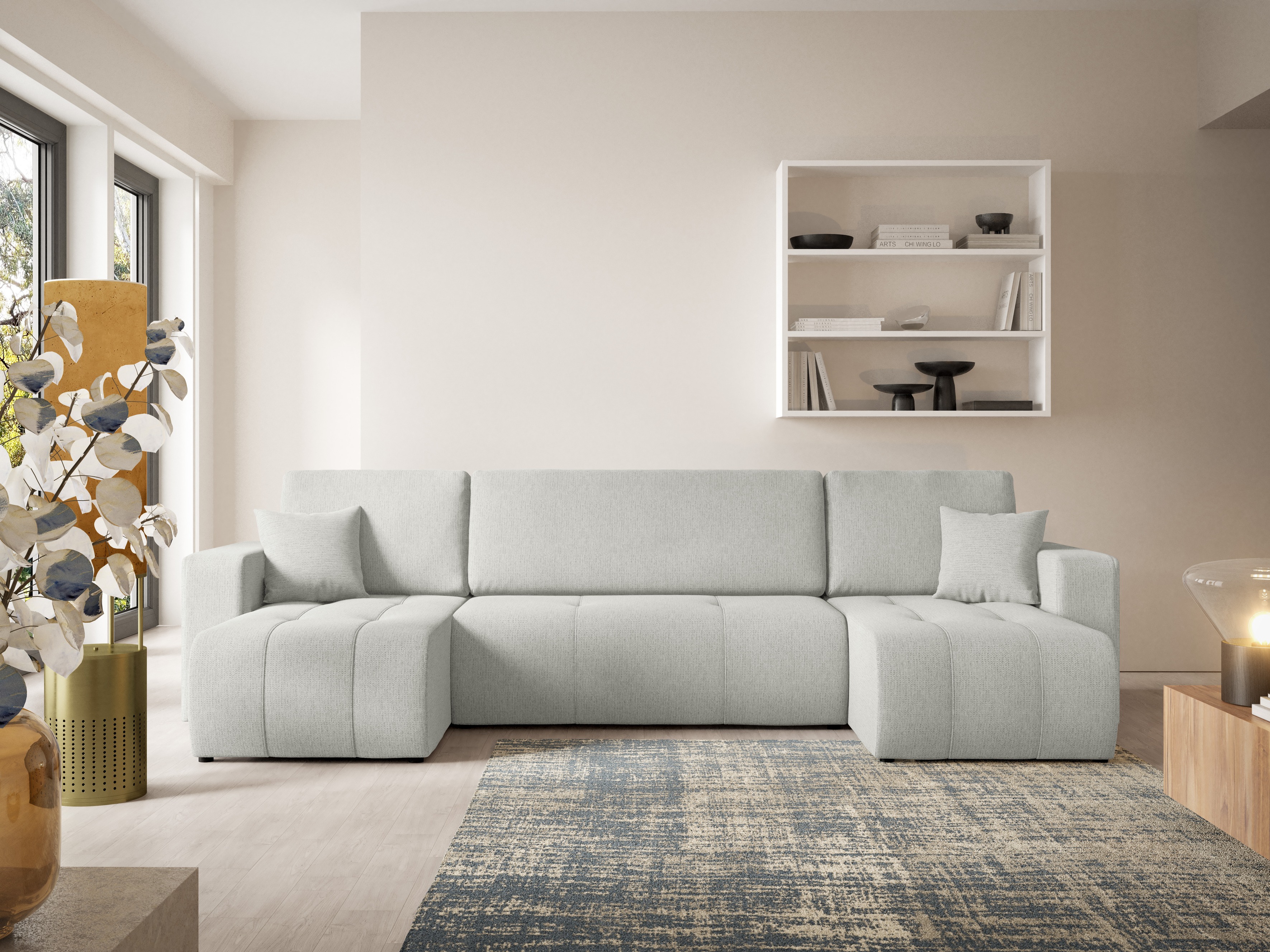 Corner sofa Franklin 187 (Aragon 80)