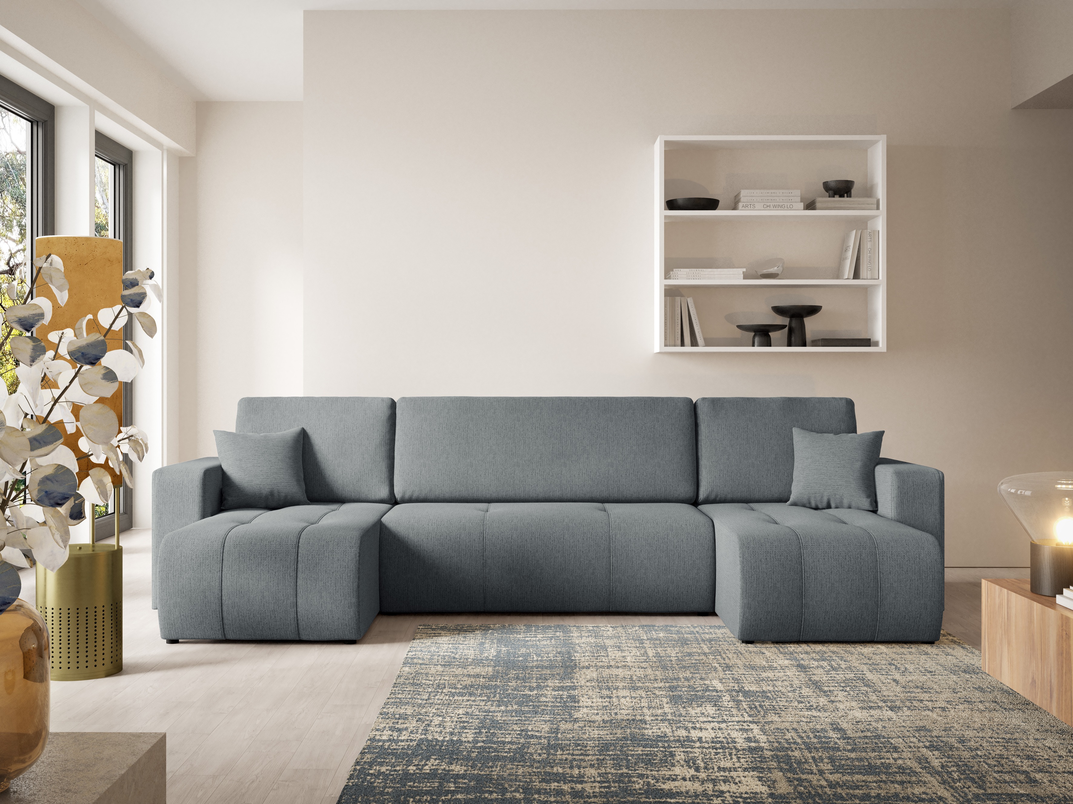 Corner sofa Franklin 187 (Aragon 93)