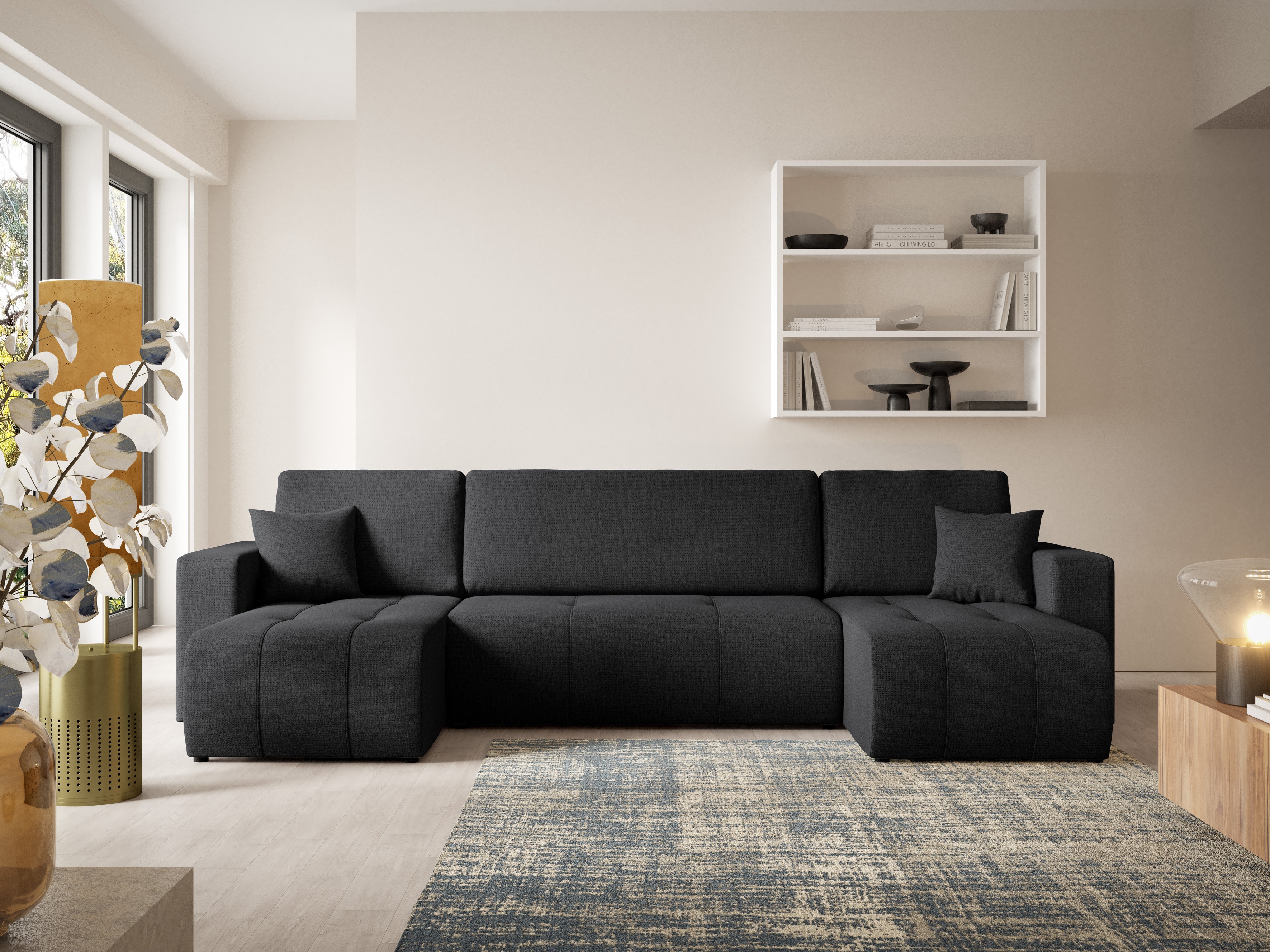 Corner sofa Franklin 187 (Aragon 99)