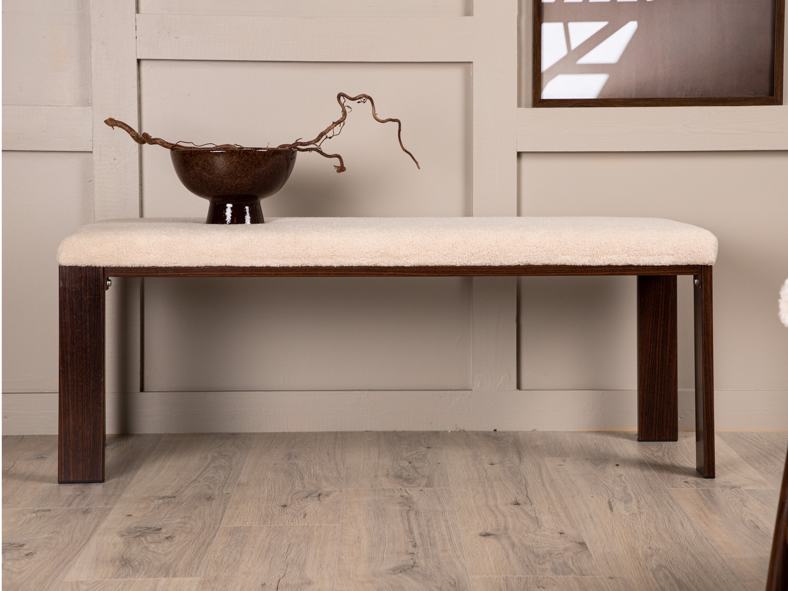 Upholstered bench Dallas 3262