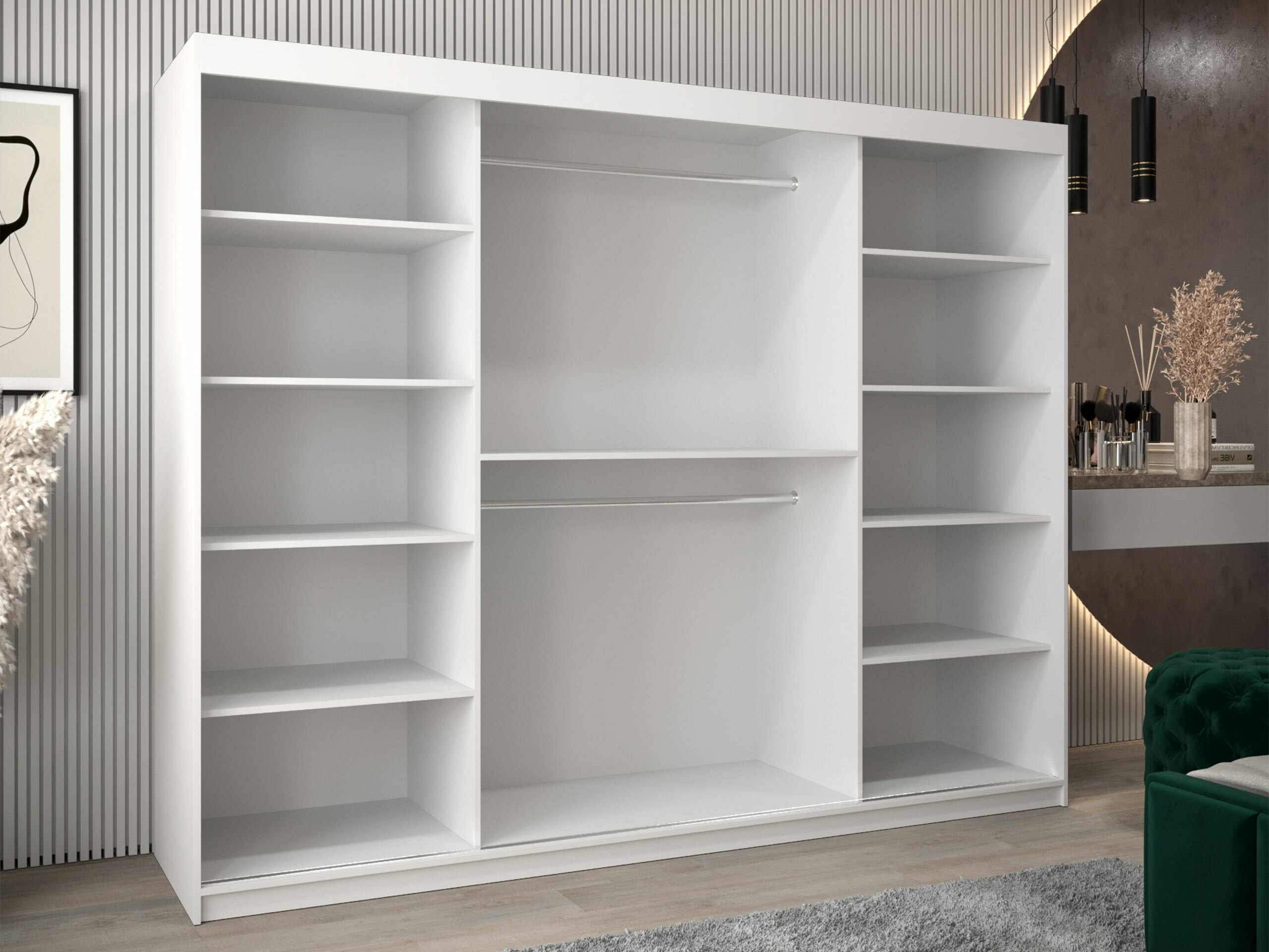 Wardrobe Hartford 576 (Black)