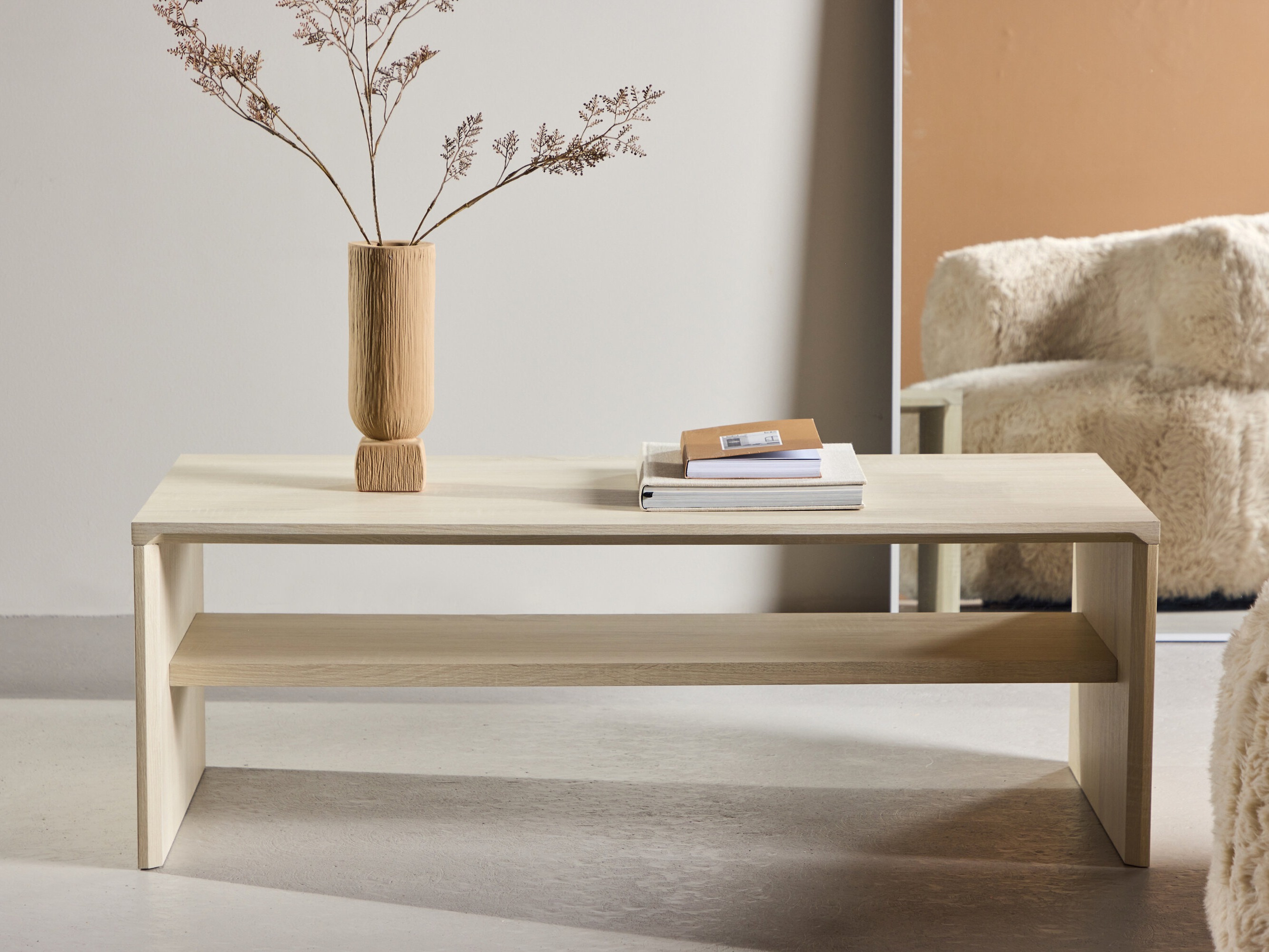 Coffee table Dallas 4921 (Light brown)