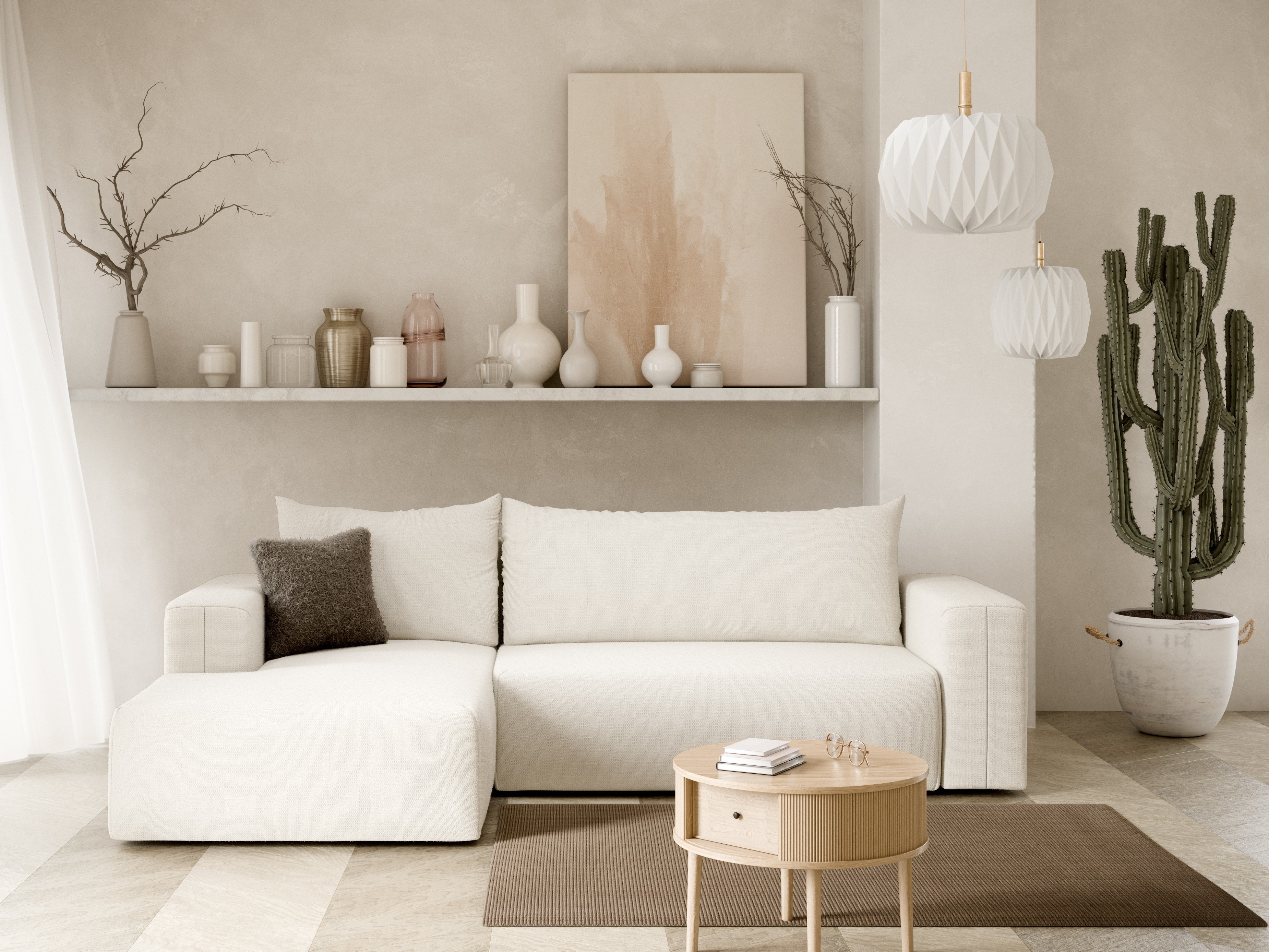 Corner sofa Lirdomo 100 (Aragon 01)