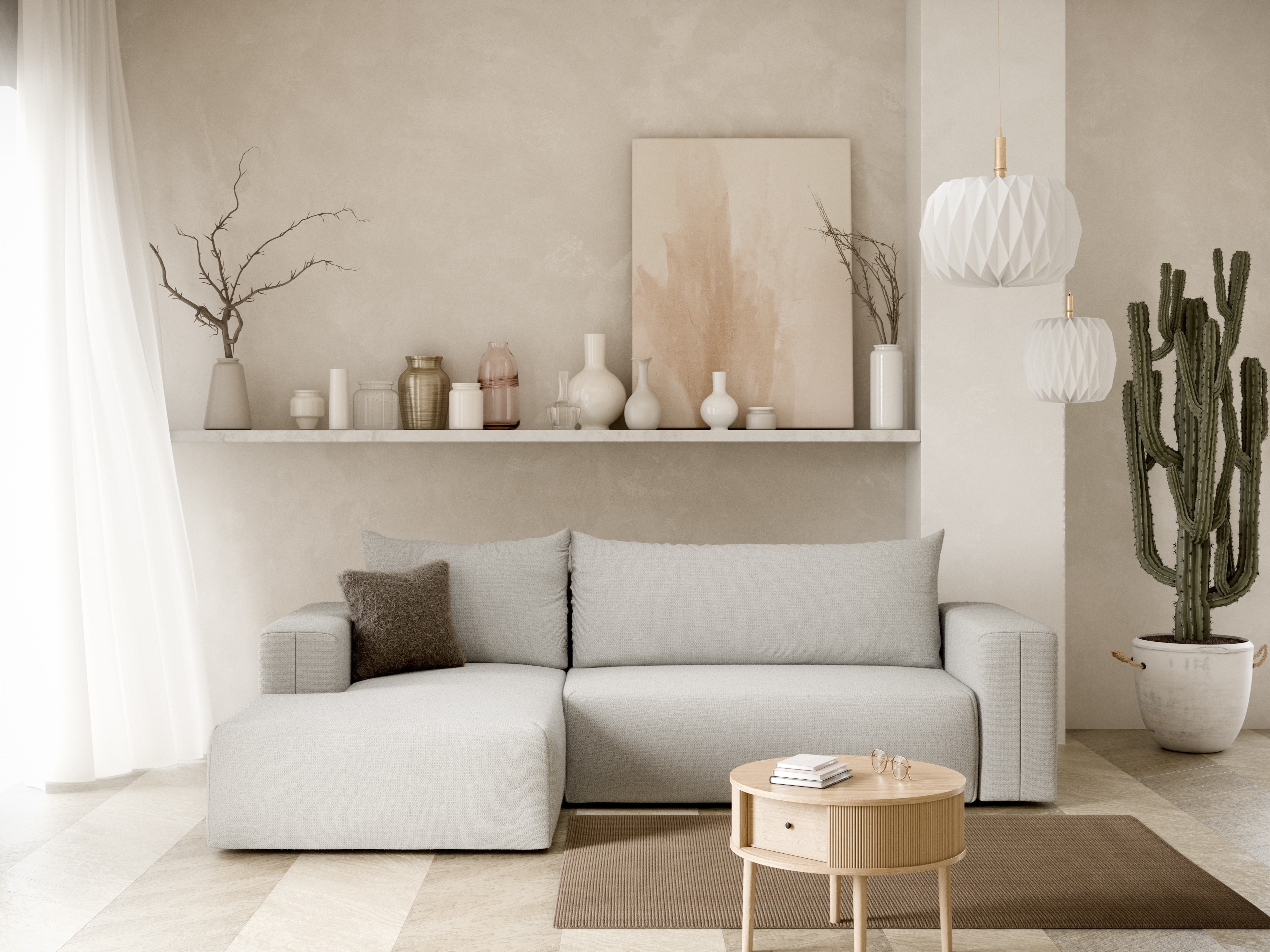 Corner sofa Lirdomo 100 (Aragon 80)