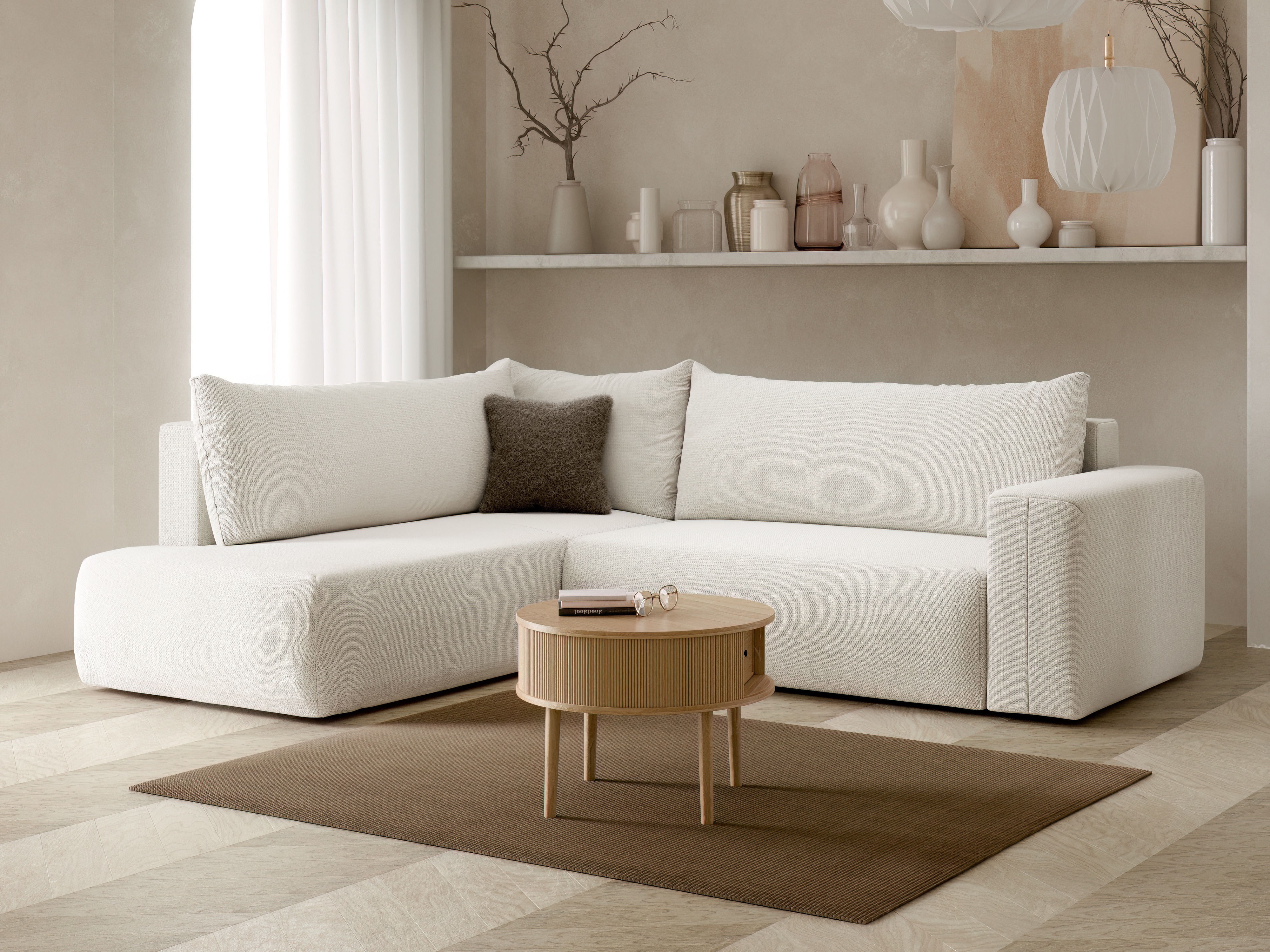Corner sofa Lirdomo 102 (Aragon 01)