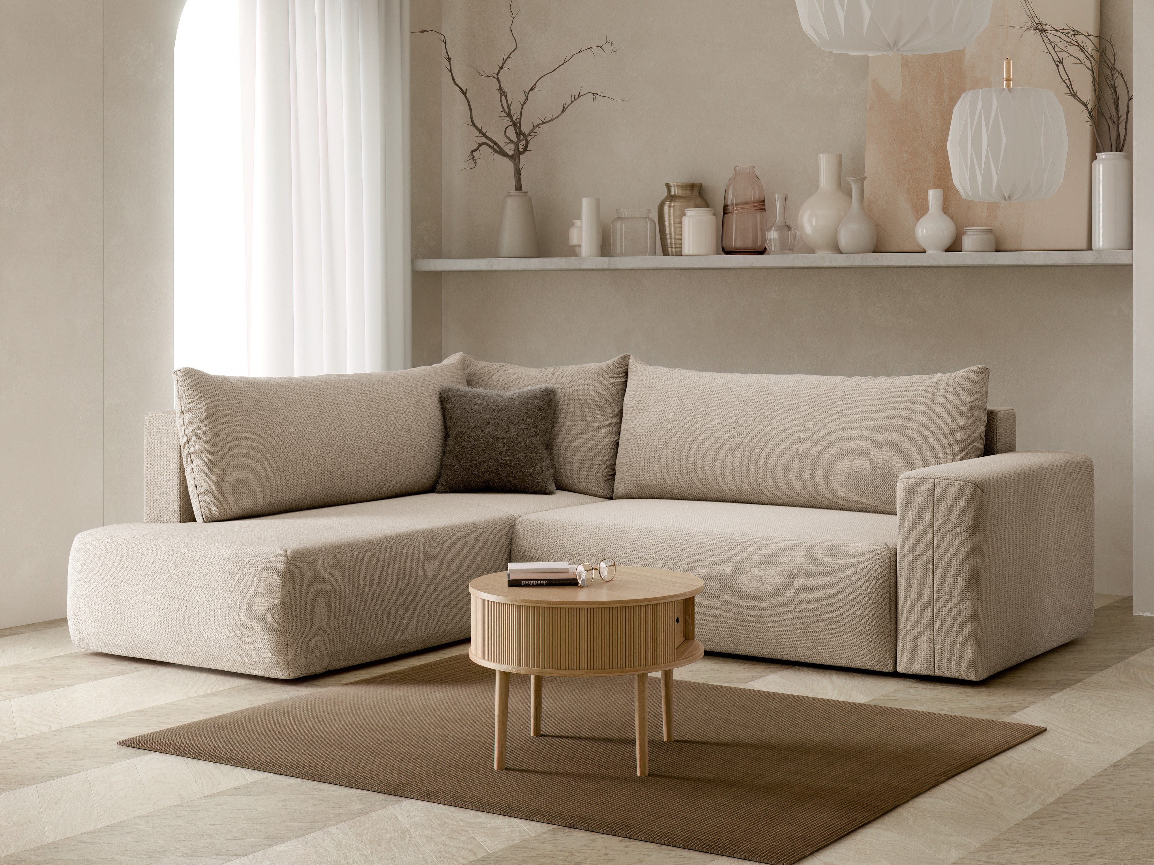 Corner sofa Lirdomo 102 (Aragon 03)