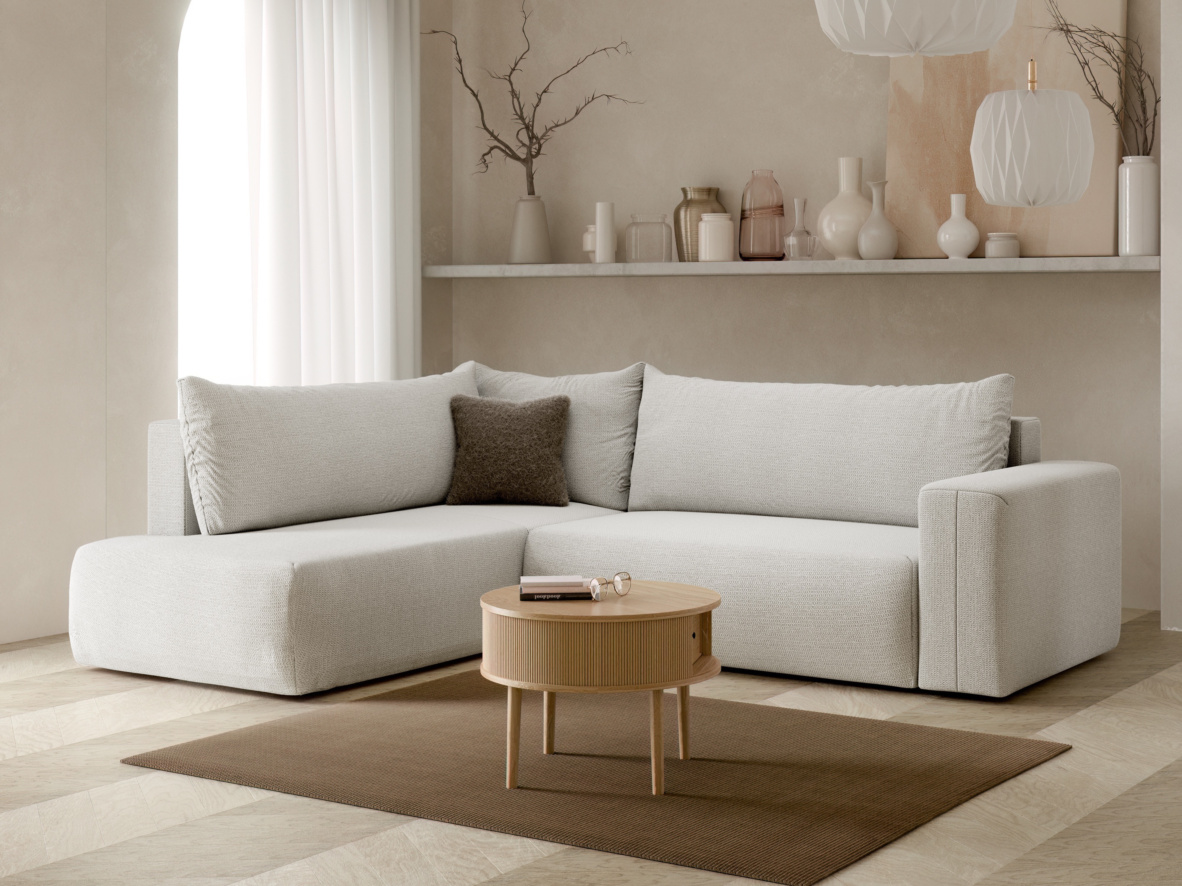 Corner sofa Lirdomo 102 (Aragon 80)