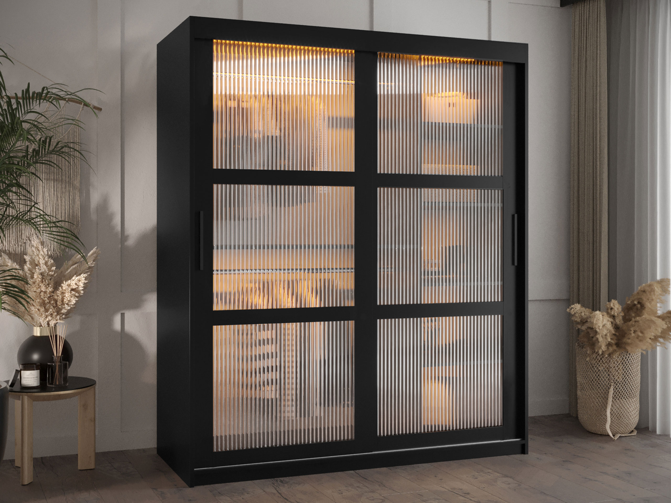 Wardrobe Hartford 575 (Black)