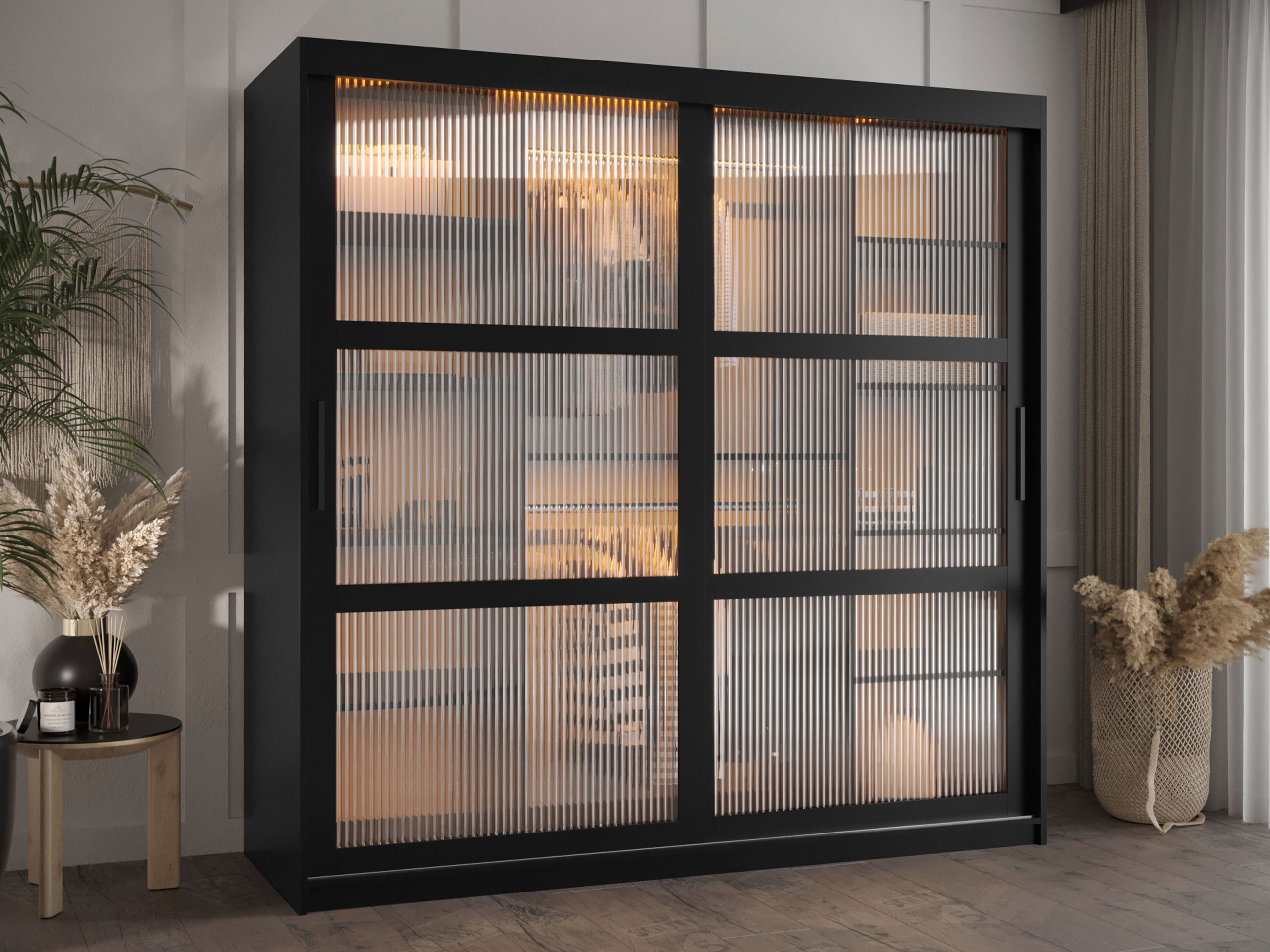 Wardrobe Hartford 575 (Black)