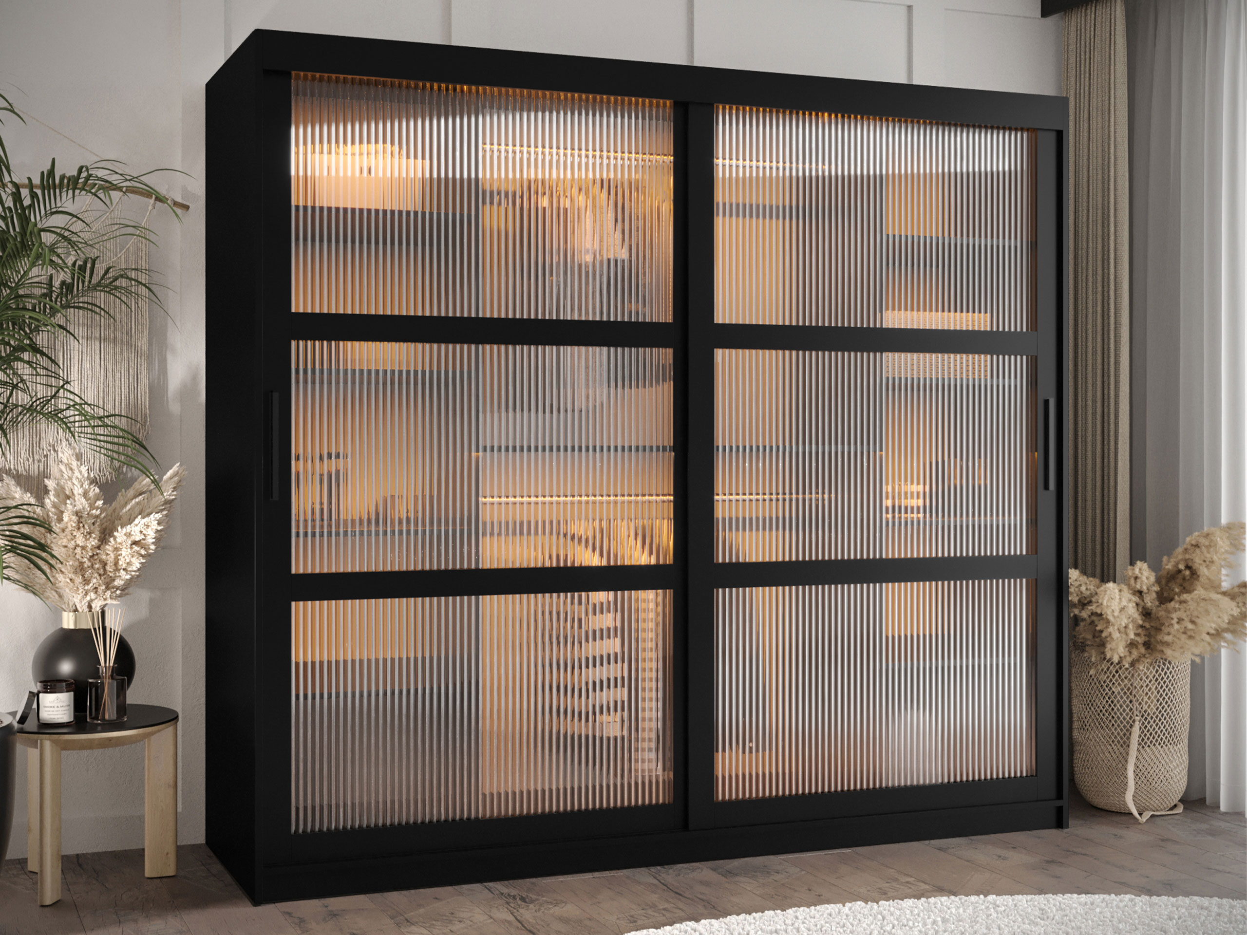 Wardrobe Hartford 575 (Black)