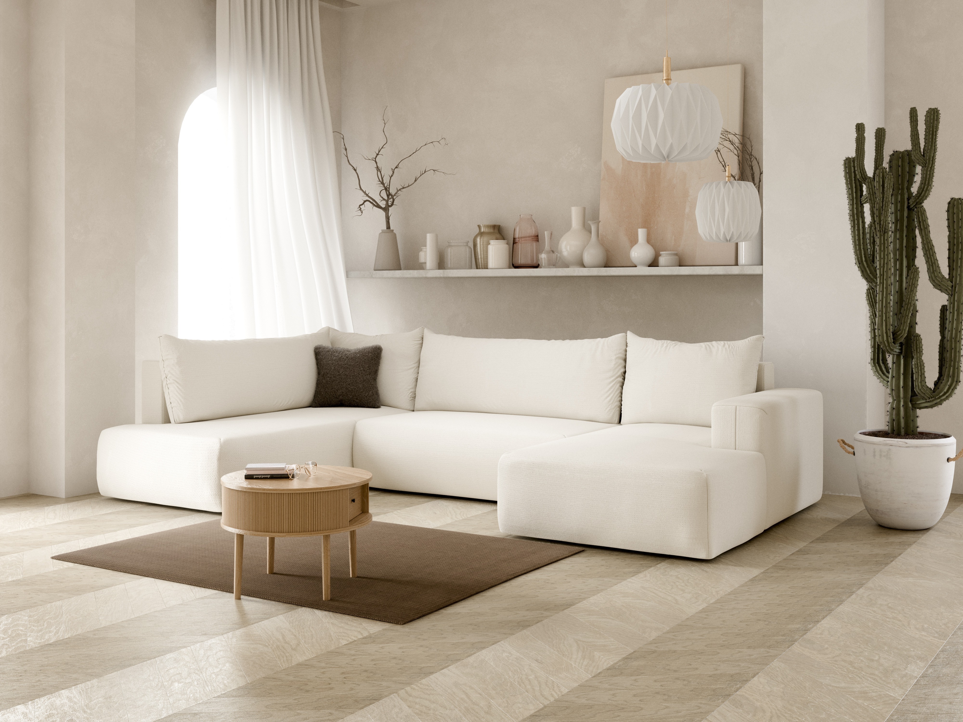 Corner sofa Lirdomo 101 (Aragon 01)