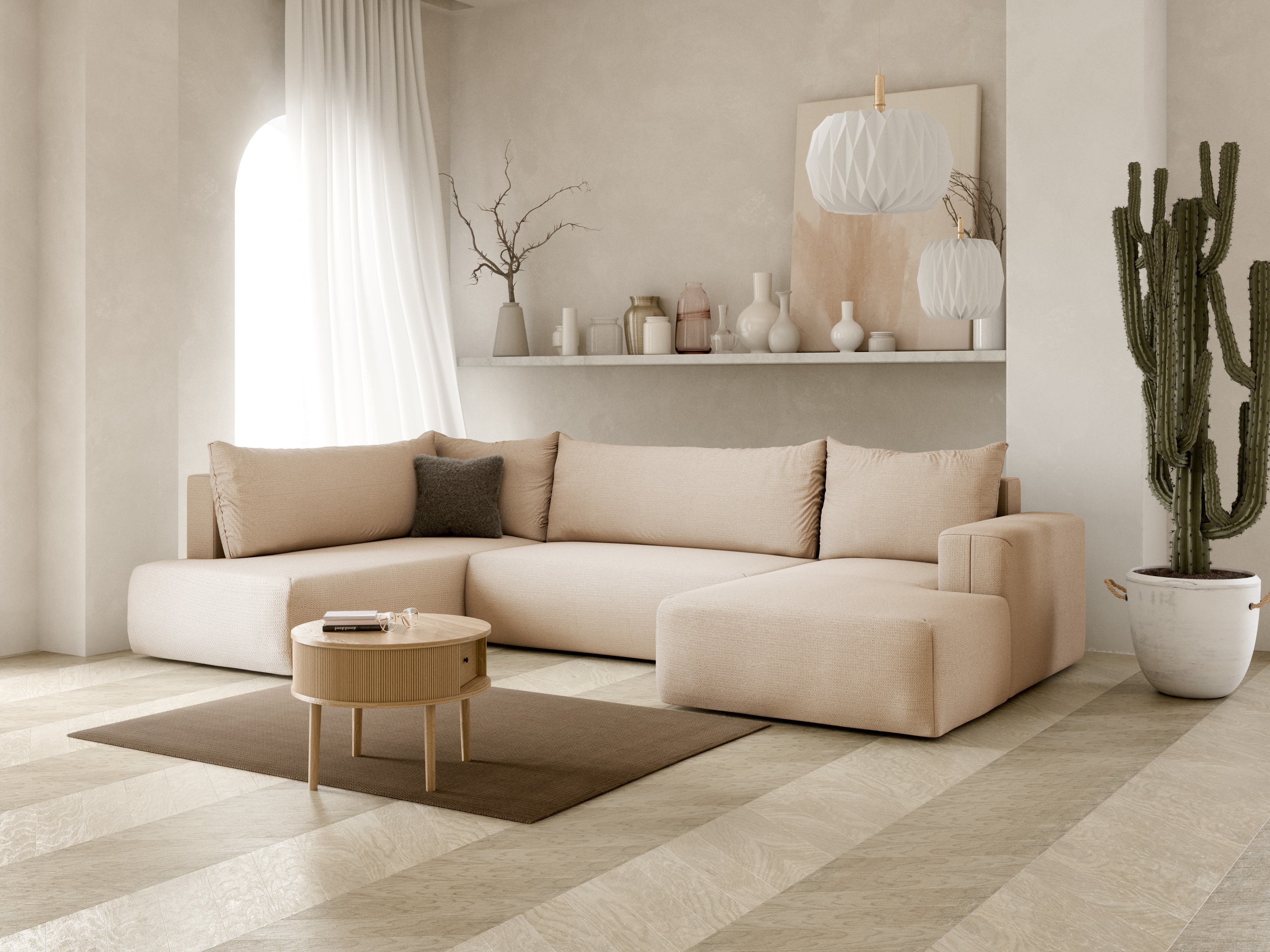 Corner sofa Lirdomo 101 (Aragon 03)