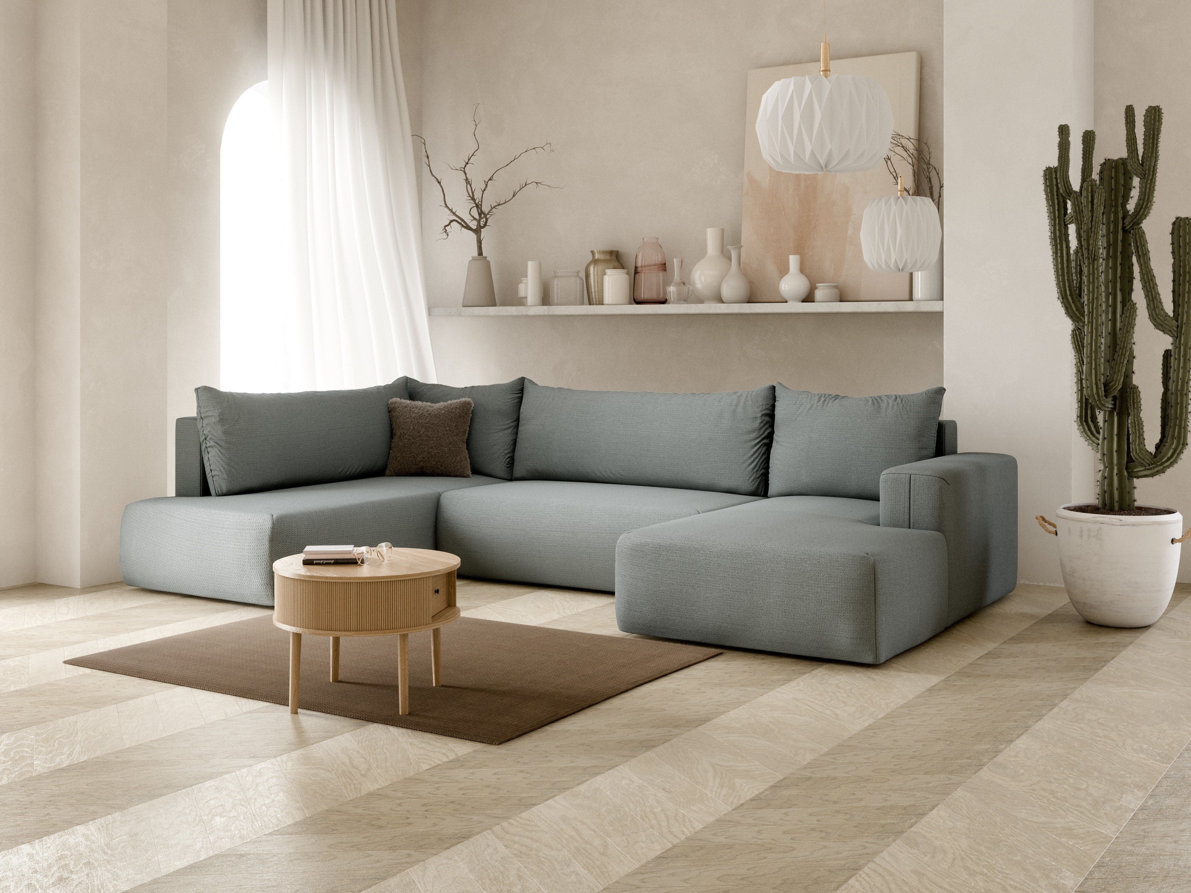 Corner sofa Lirdomo 101 (Aragon 93)