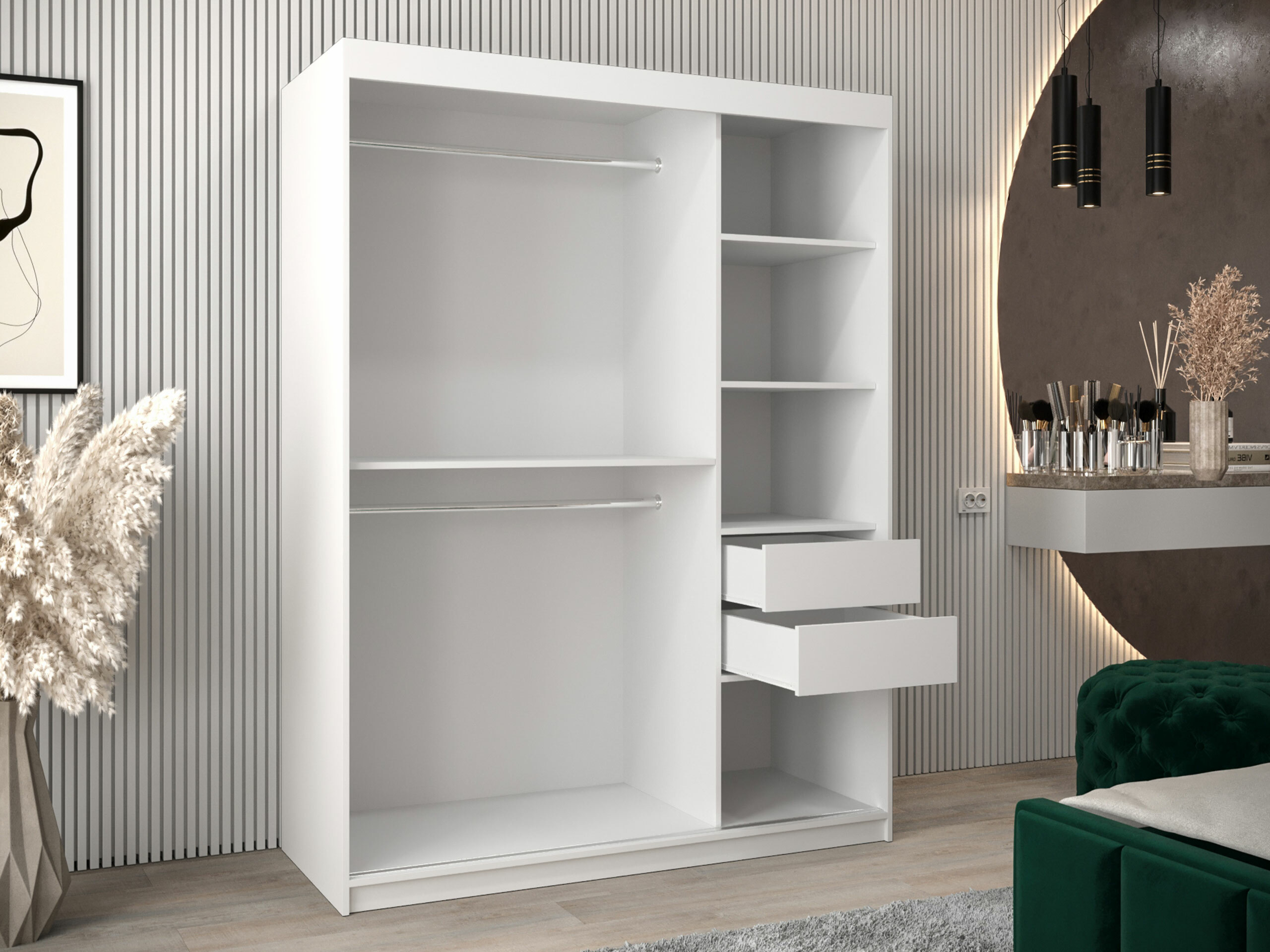 Wardrobe Hartford 575 (White)