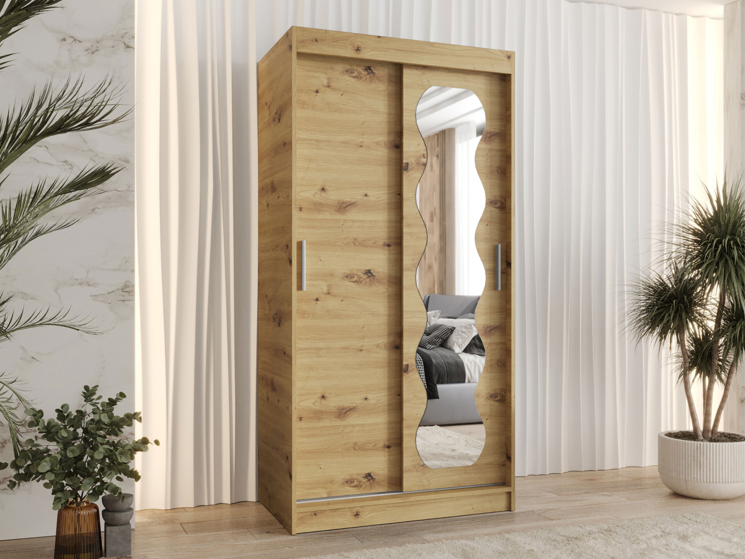 Wardrobe Hartford 578 (Artisan oak)