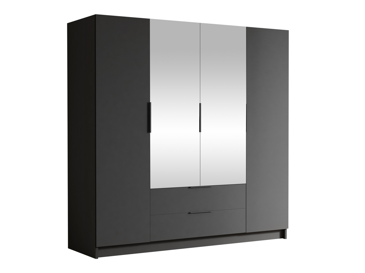 Wardrobe Closico 201 (Black)