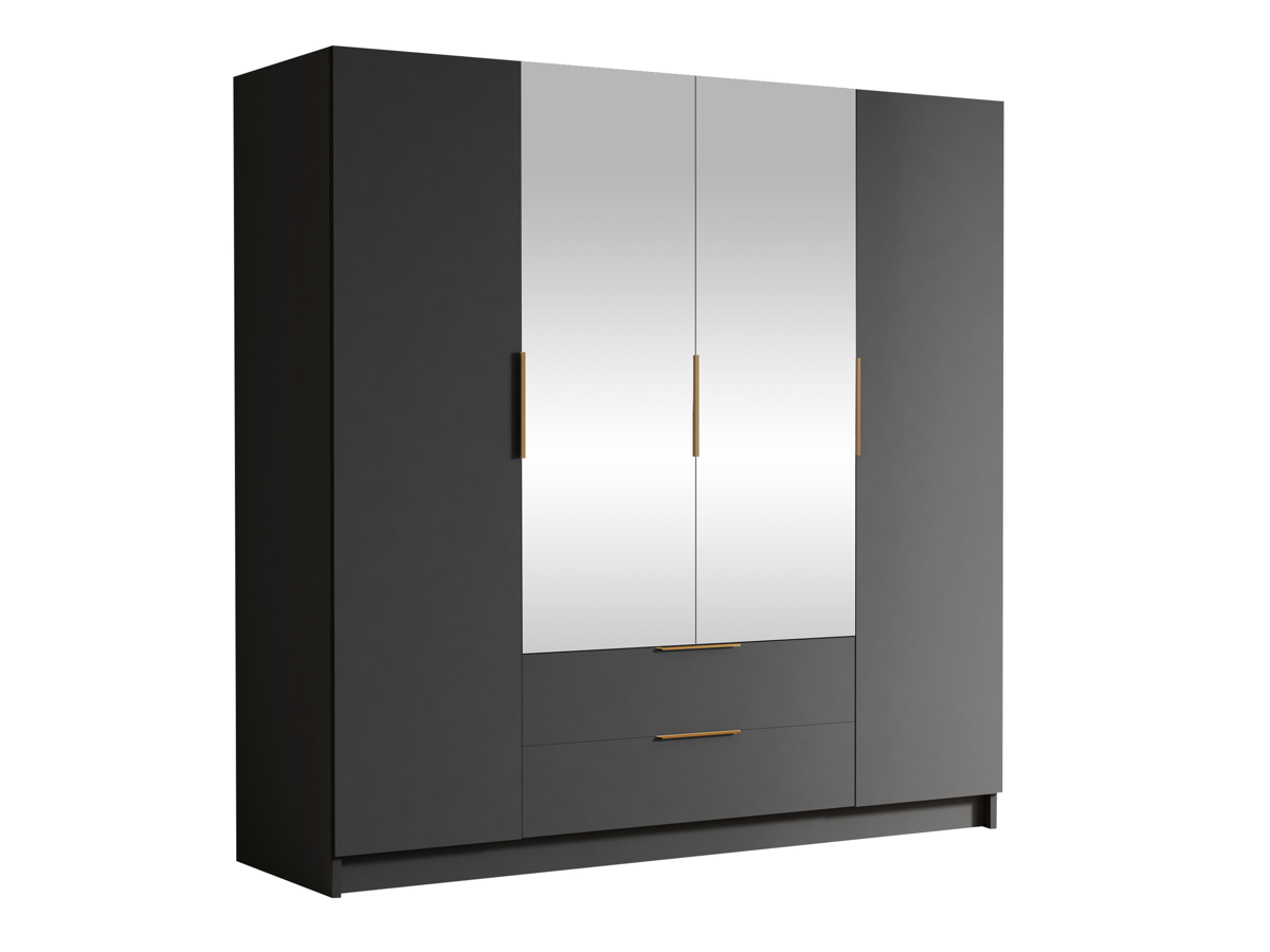 Wardrobe Closico 201 (Black)