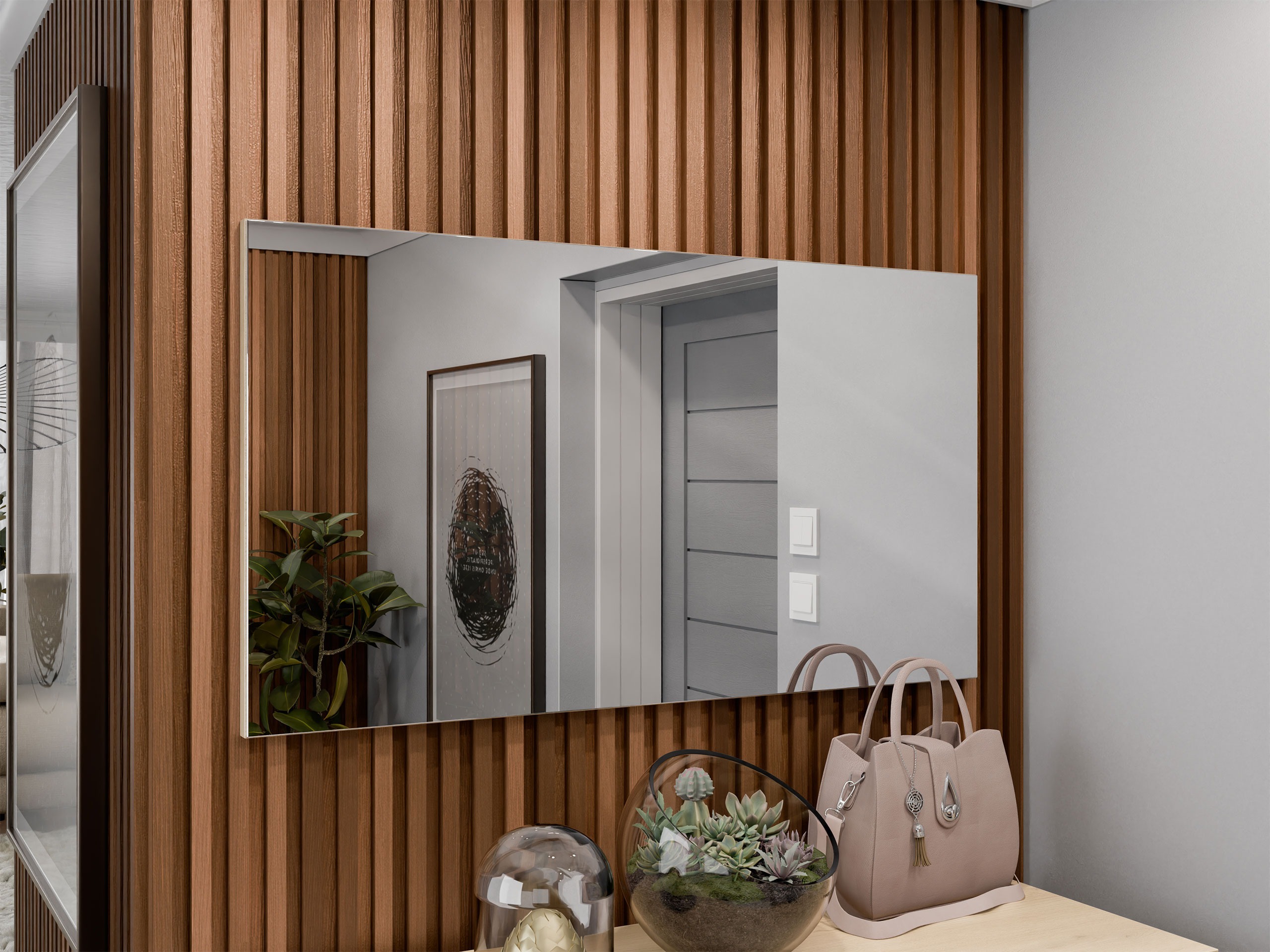 Mirror Comfivo Tutela (Oak)
